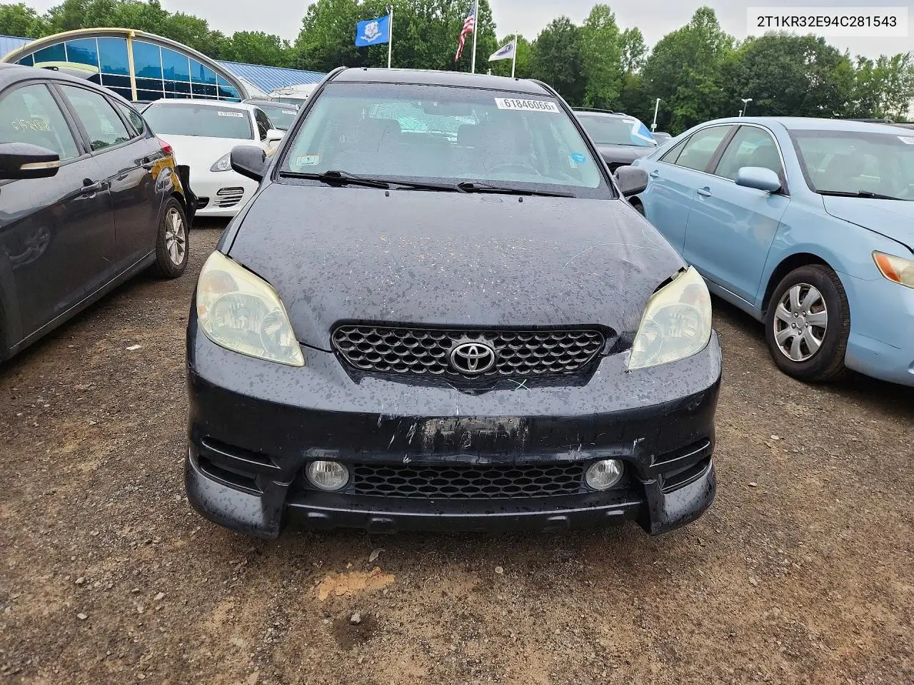 2004 Toyota Matrix Xr VIN: 2T1KR32E94C281543 Lot: 61846066