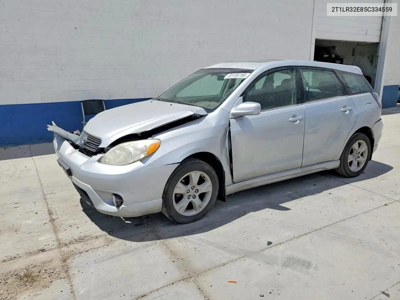 2005 Toyota Matrix Xr VIN: 2T1LR32E85C334559 Lot: 55136156