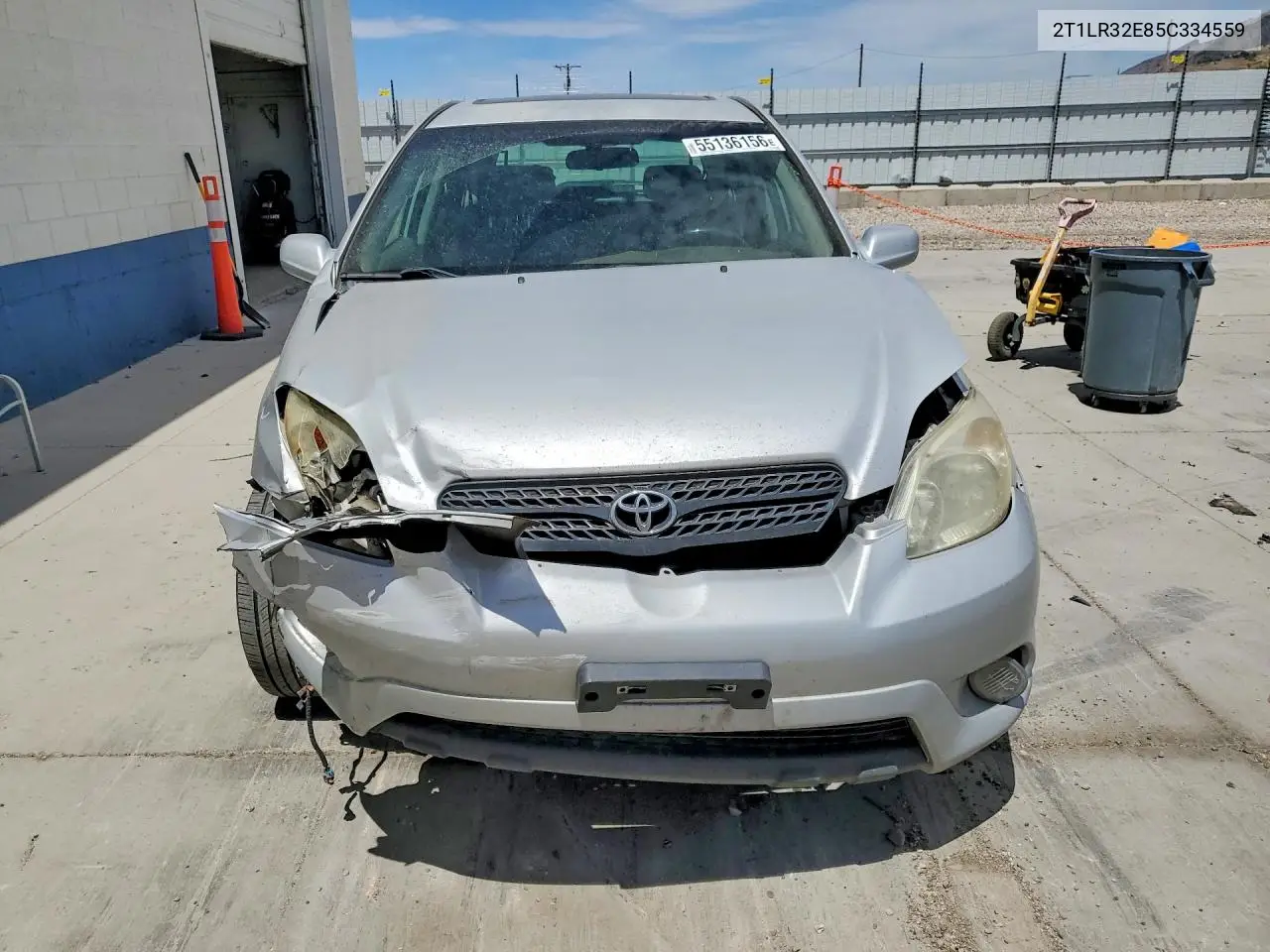 2005 Toyota Matrix Xr VIN: 2T1LR32E85C334559 Lot: 55136156