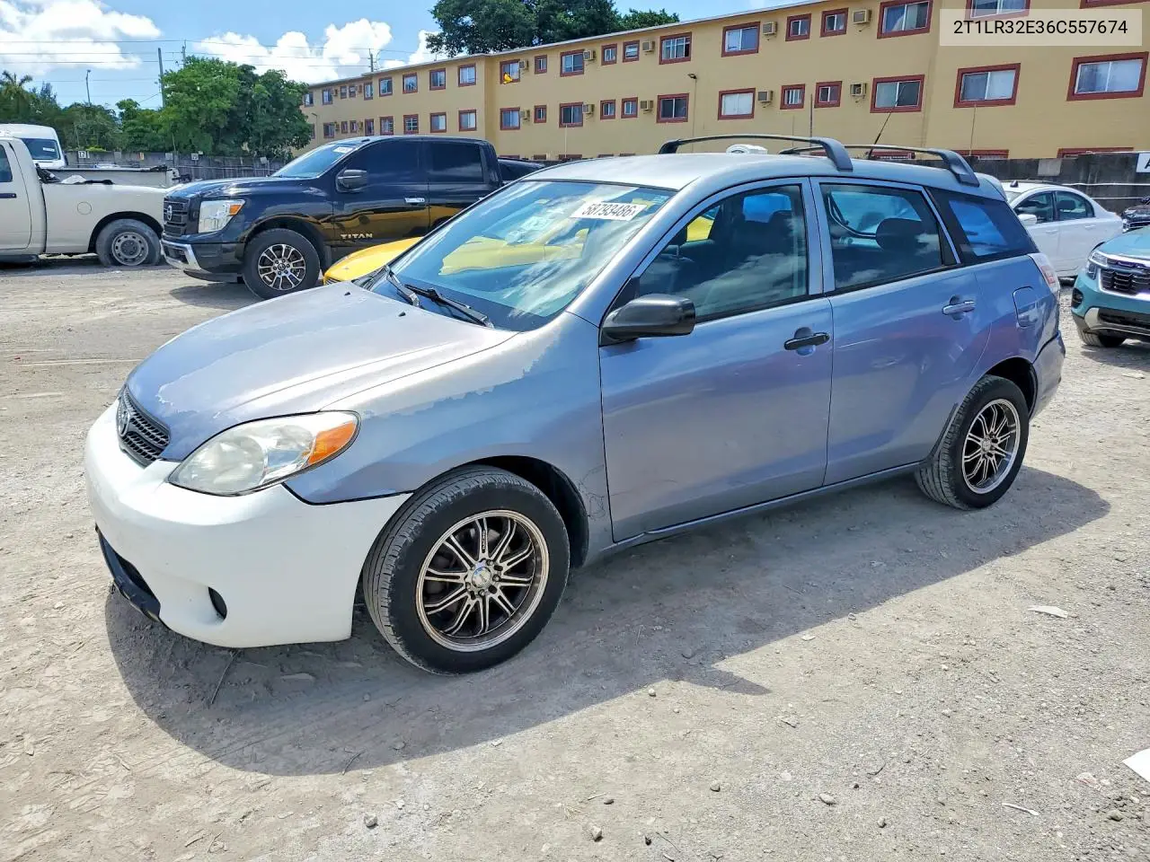 2006 Toyota Matrix Base VIN: 2T1LR32E36C557674 Lot: 58793486