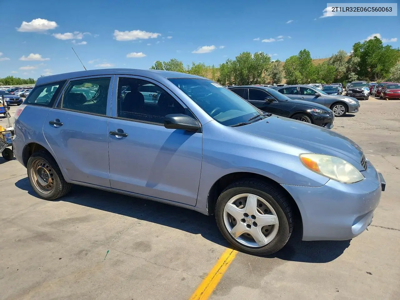 2006 Toyota Matrix Base VIN: 2T1LR32E06C560063 Lot: 60975606