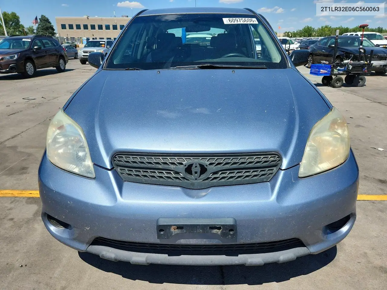 2006 Toyota Matrix Base VIN: 2T1LR32E06C560063 Lot: 60975606