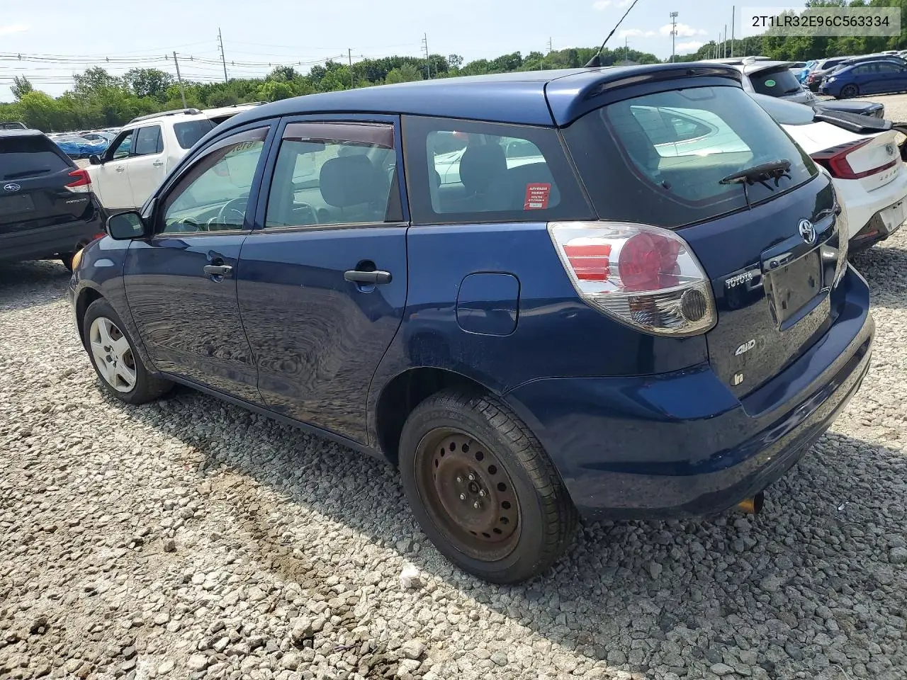 2006 Toyota Matrix Base VIN: 2T1LR32E96C563334 Lot: 61974466