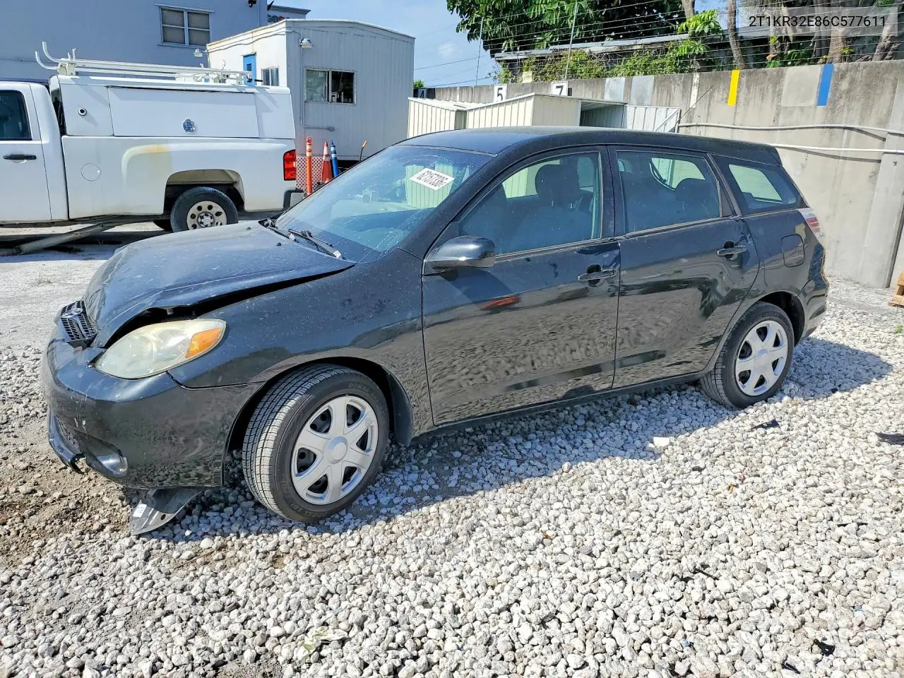 2006 Toyota Matrix Base VIN: 2T1KR32E86C577611 Lot: 62157336