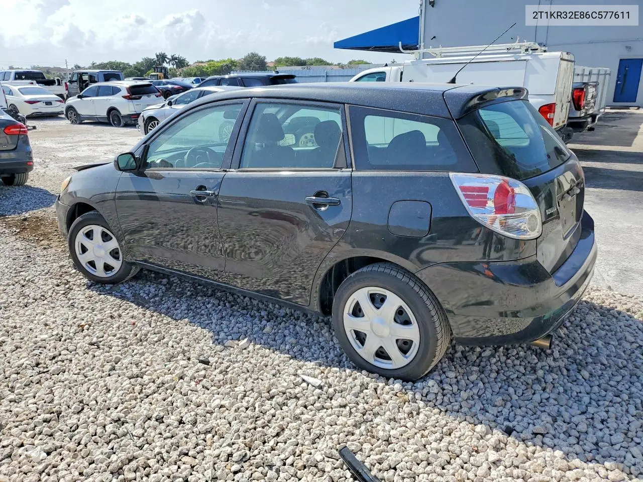 2006 Toyota Matrix Base VIN: 2T1KR32E86C577611 Lot: 62157336