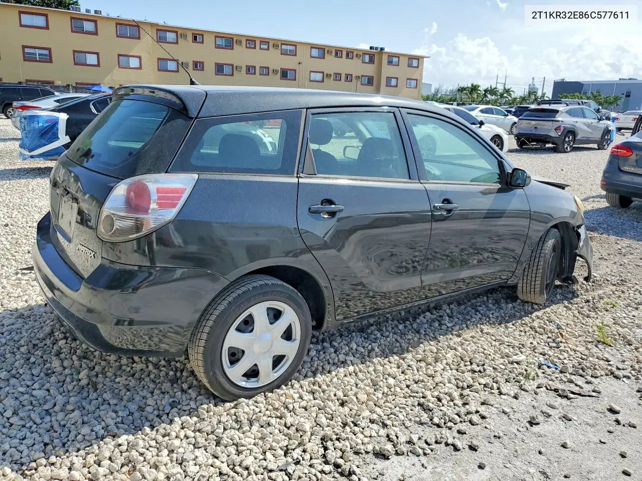 2006 Toyota Matrix Base VIN: 2T1KR32E86C577611 Lot: 62157336