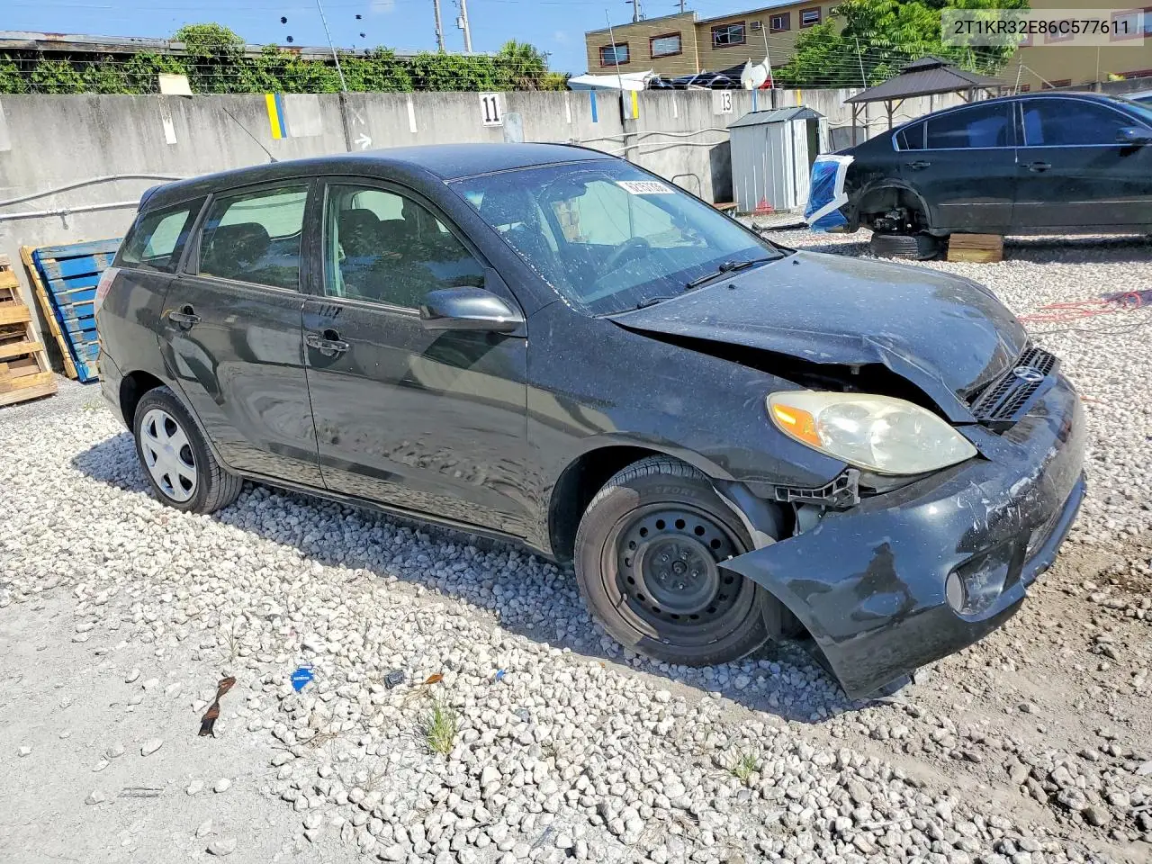 2006 Toyota Matrix Base VIN: 2T1KR32E86C577611 Lot: 62157336