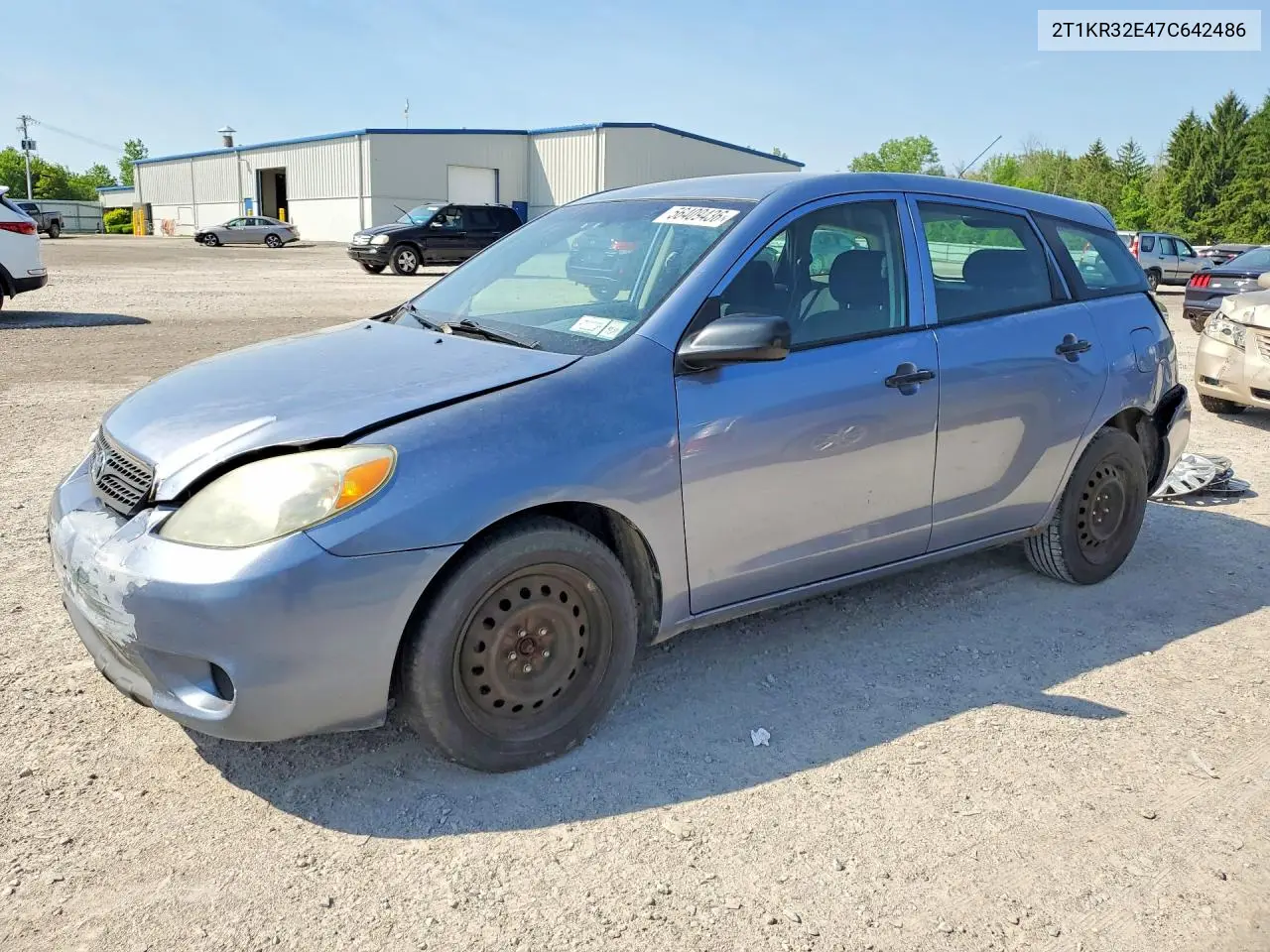 2007 Toyota Matrix VIN: 2T1KR32E47C642486 Lot: 56409436