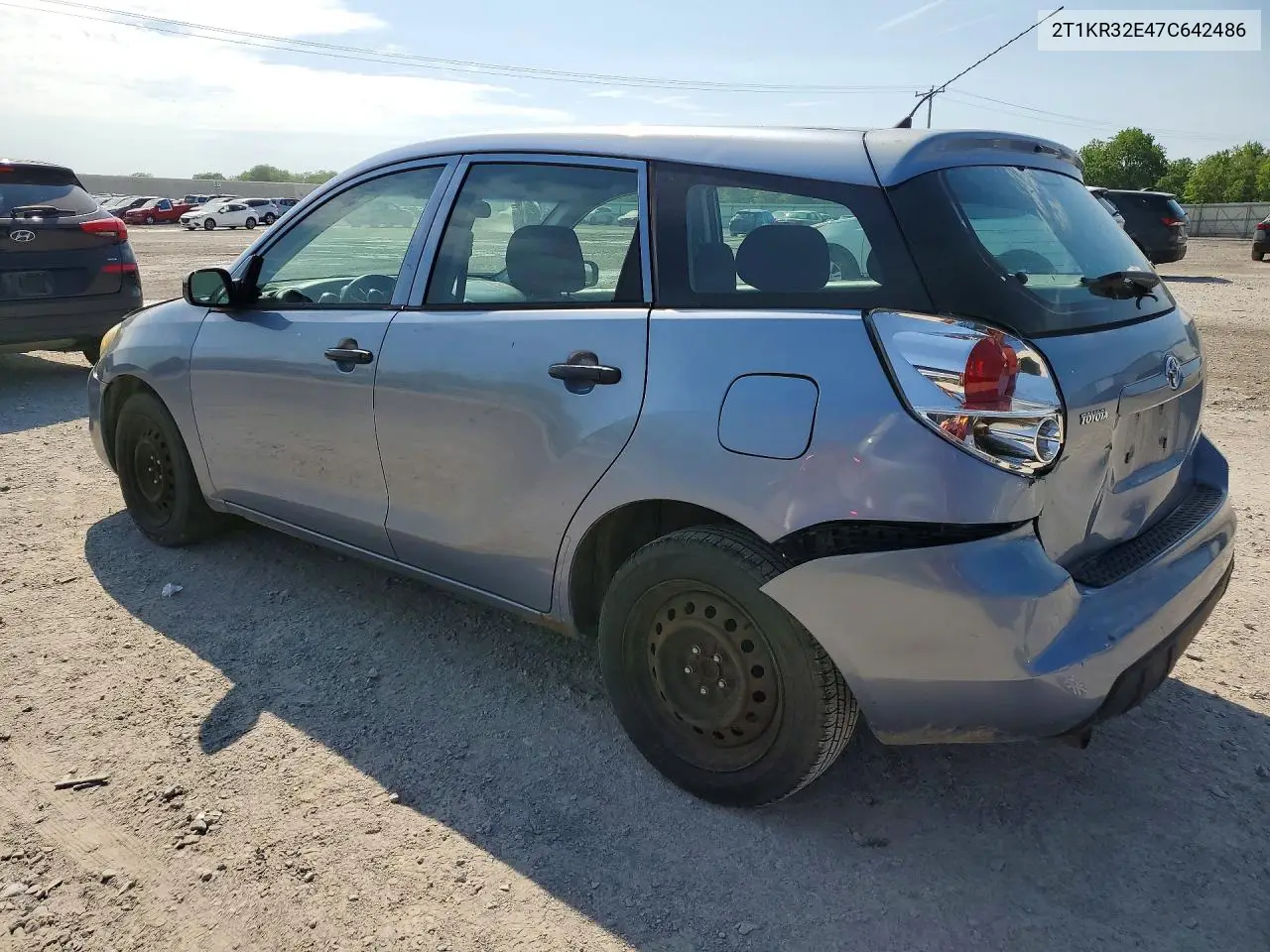 2007 Toyota Matrix VIN: 2T1KR32E47C642486 Lot: 56409436
