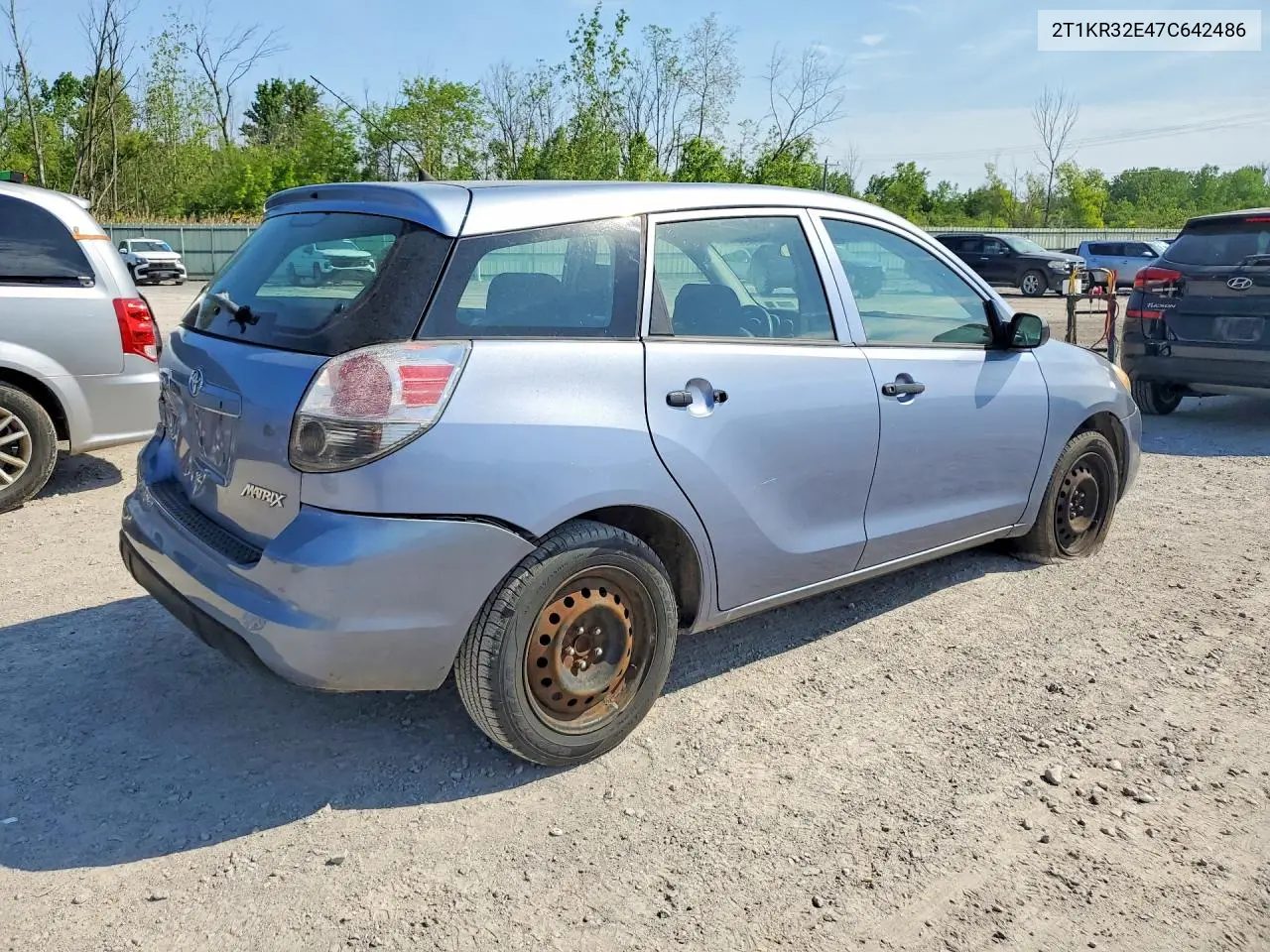 2007 Toyota Matrix VIN: 2T1KR32E47C642486 Lot: 56409436
