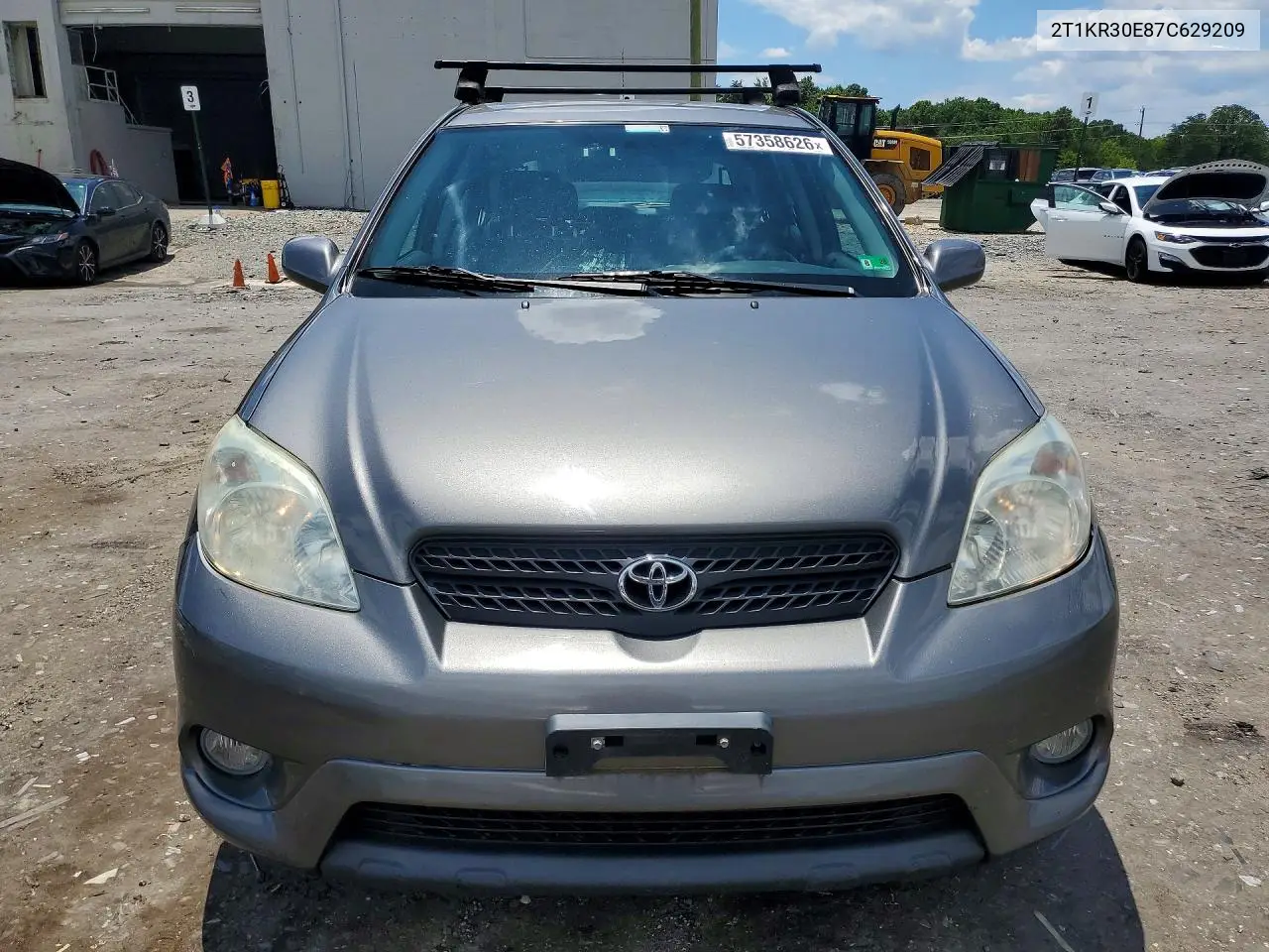 2007 Toyota Matrix Xr VIN: 2T1KR30E87C629209 Lot: 57358626