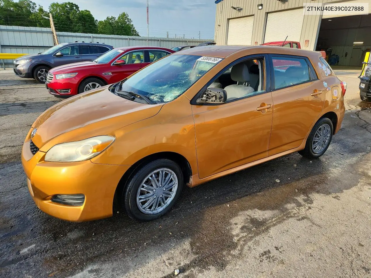 2009 Toyota Matrix Base VIN: 2T1KU40E39C027888 Lot: 53806766