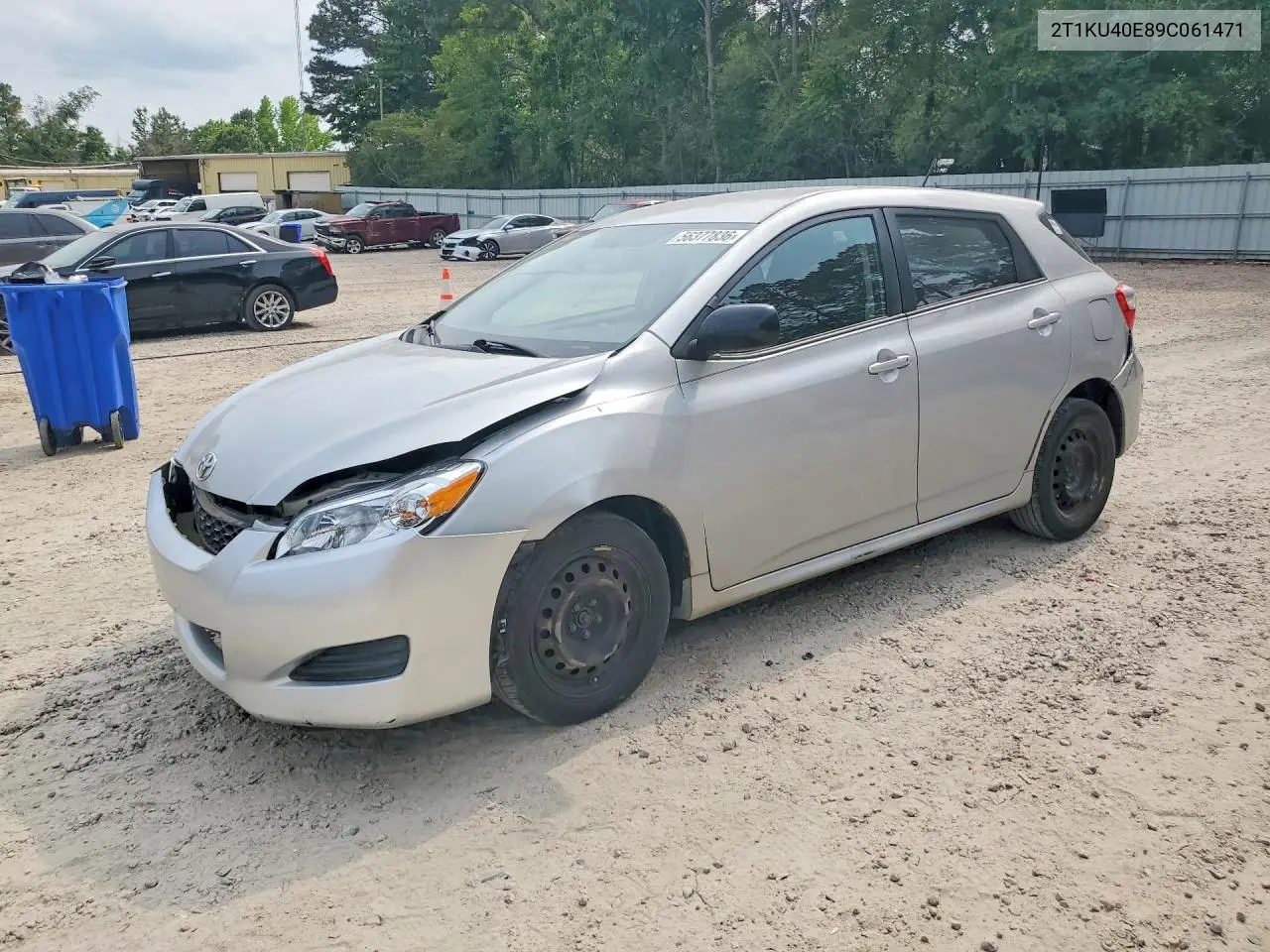 2009 Toyota Matrix Base VIN: 2T1KU40E89C061471 Lot: 56377836