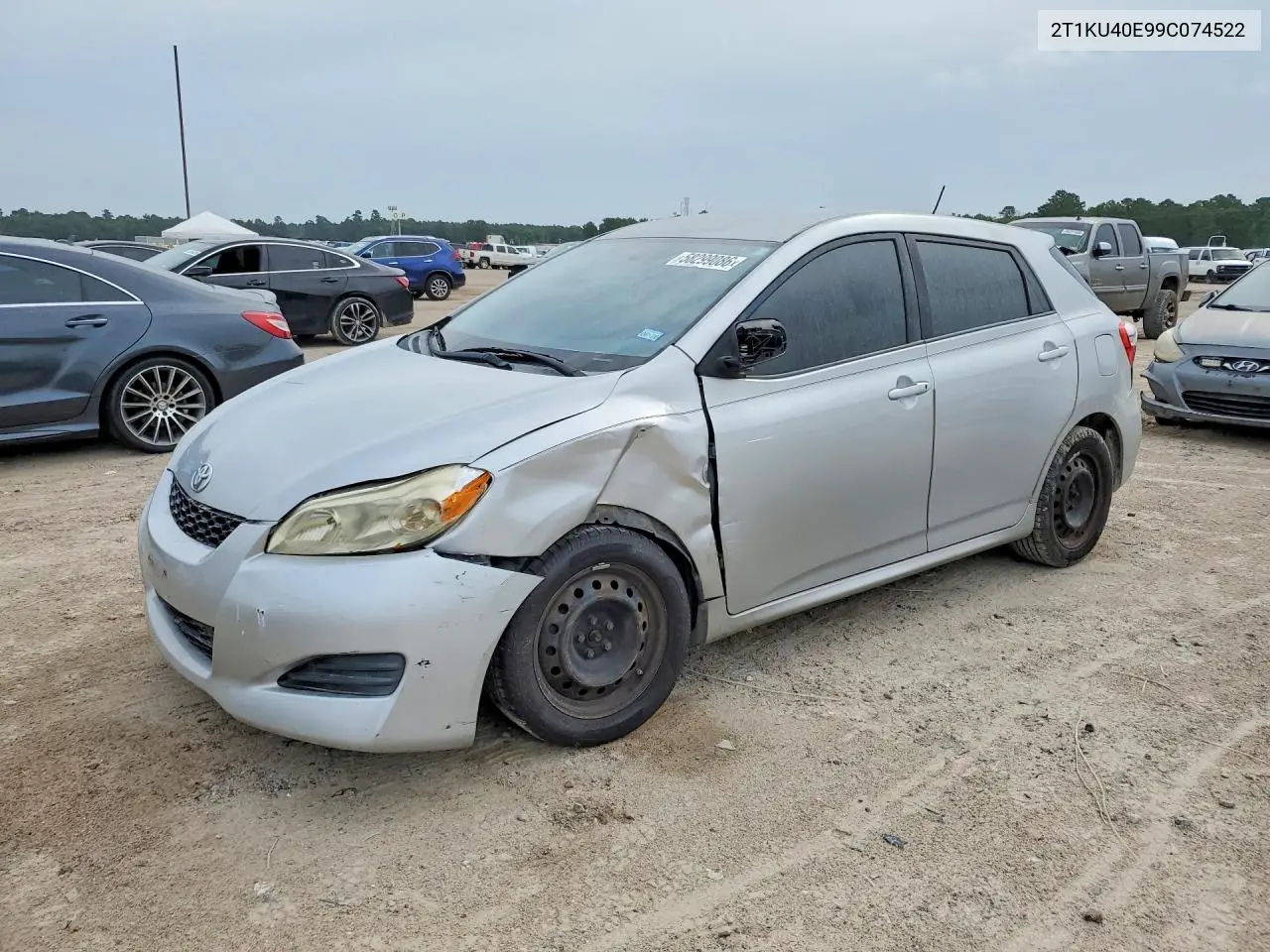 2009 Toyota Matrix Base VIN: 2T1KU40E99C074522 Lot: 58299086
