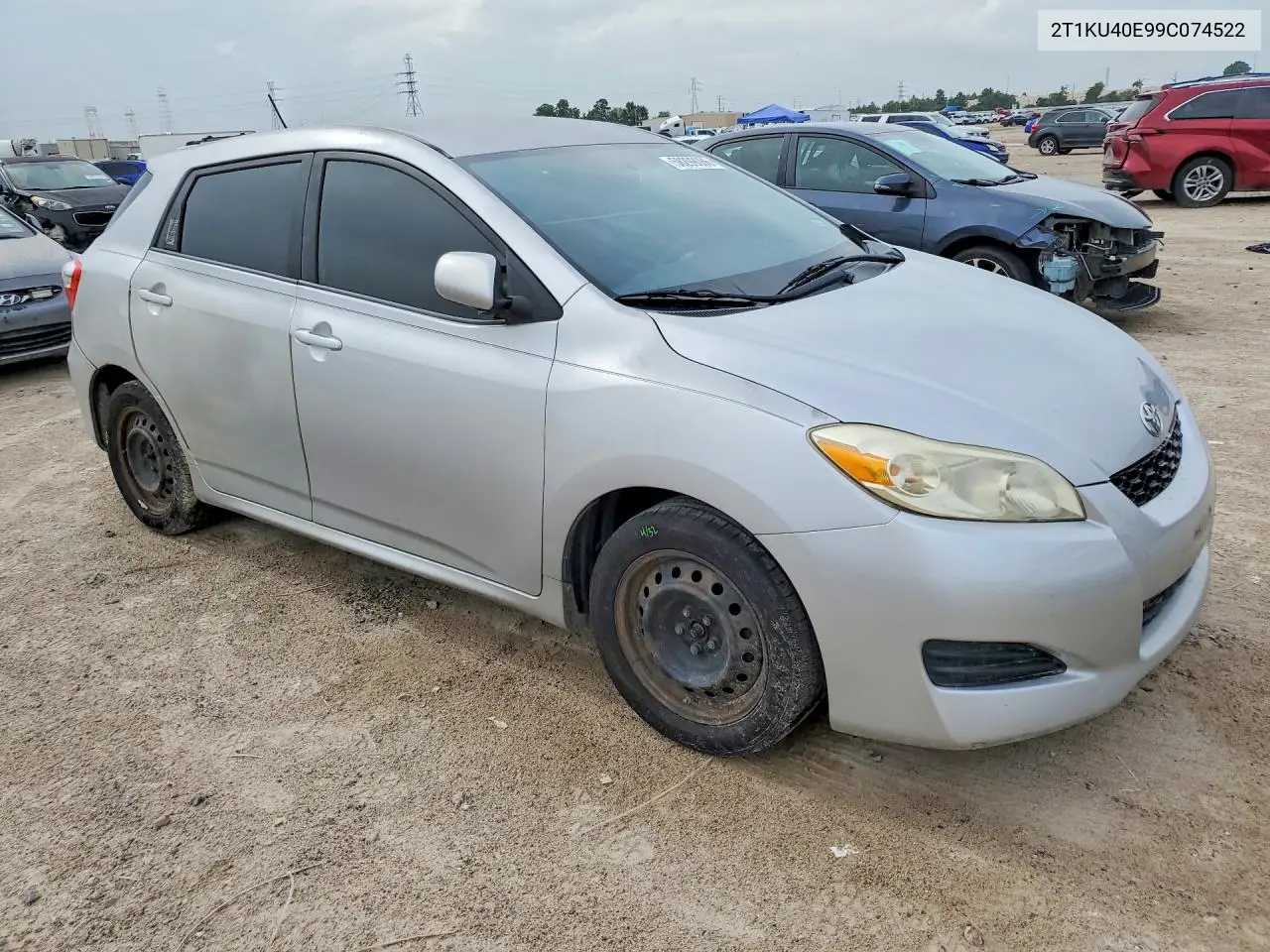 2009 Toyota Matrix Base VIN: 2T1KU40E99C074522 Lot: 58299086