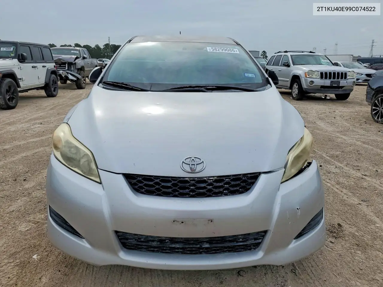 2009 Toyota Matrix Base VIN: 2T1KU40E99C074522 Lot: 58299086