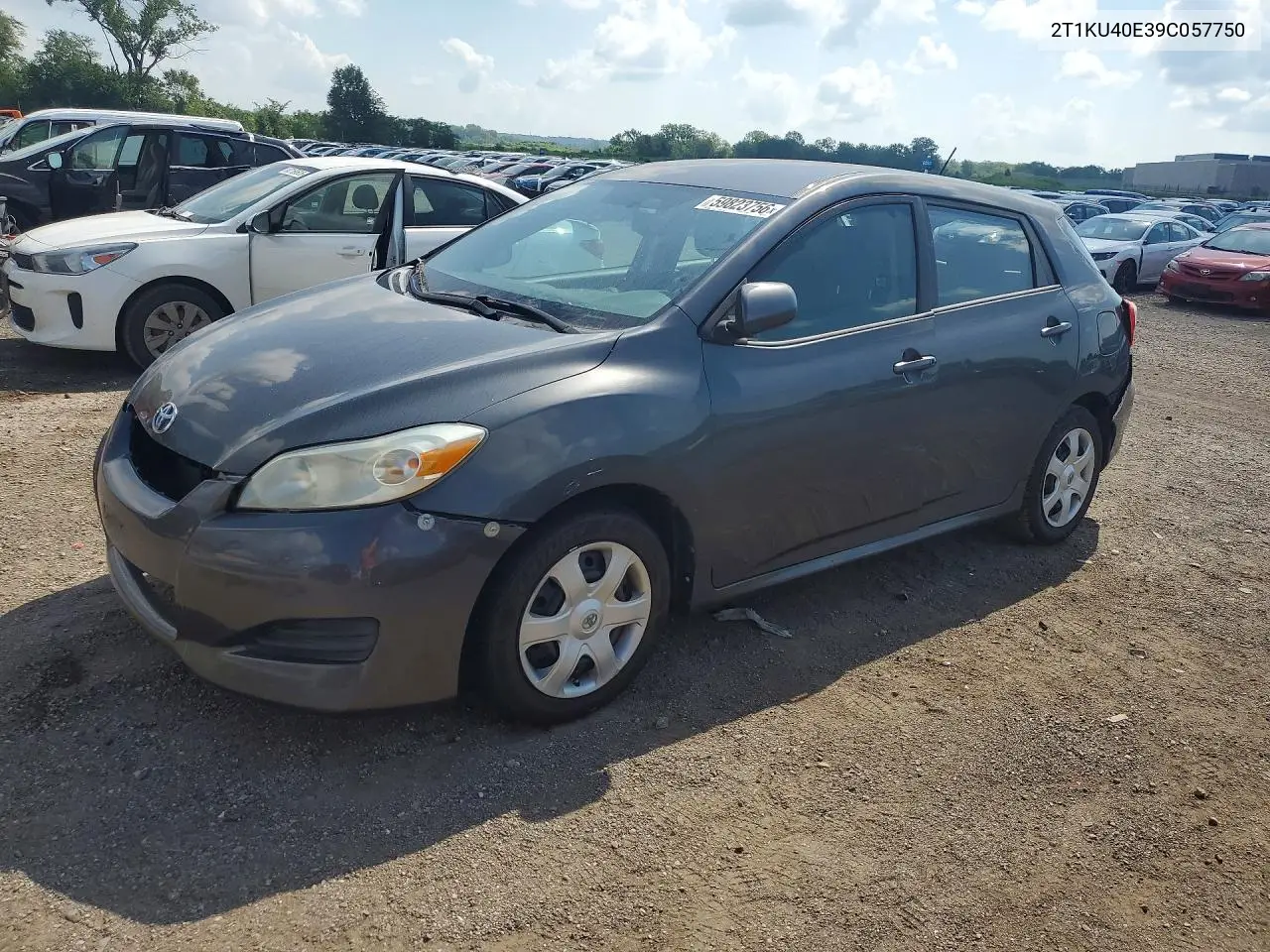 2009 Toyota Matrix Base VIN: 2T1KU40E39C057750 Lot: 59823756