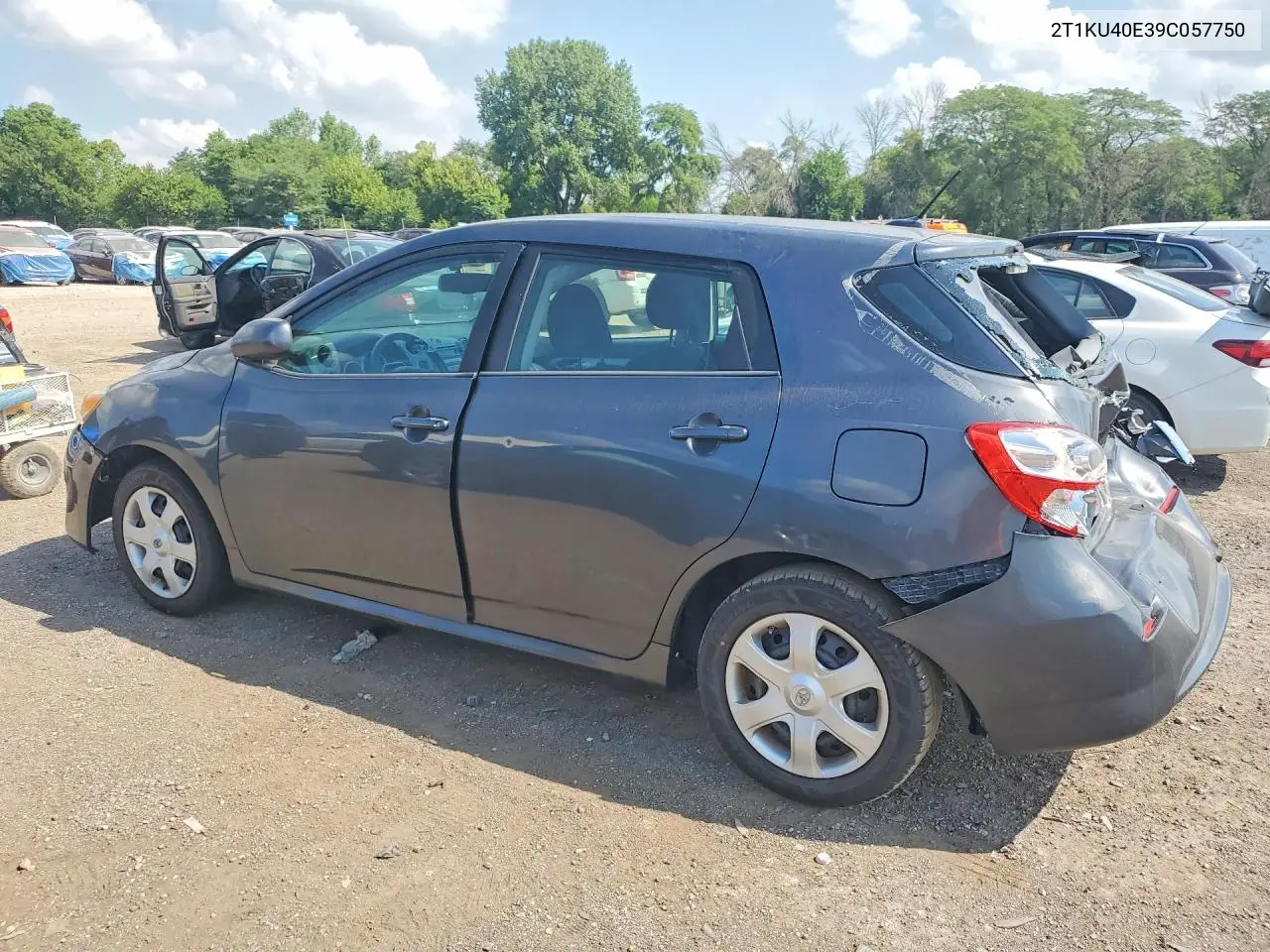 2009 Toyota Matrix Base VIN: 2T1KU40E39C057750 Lot: 59823756