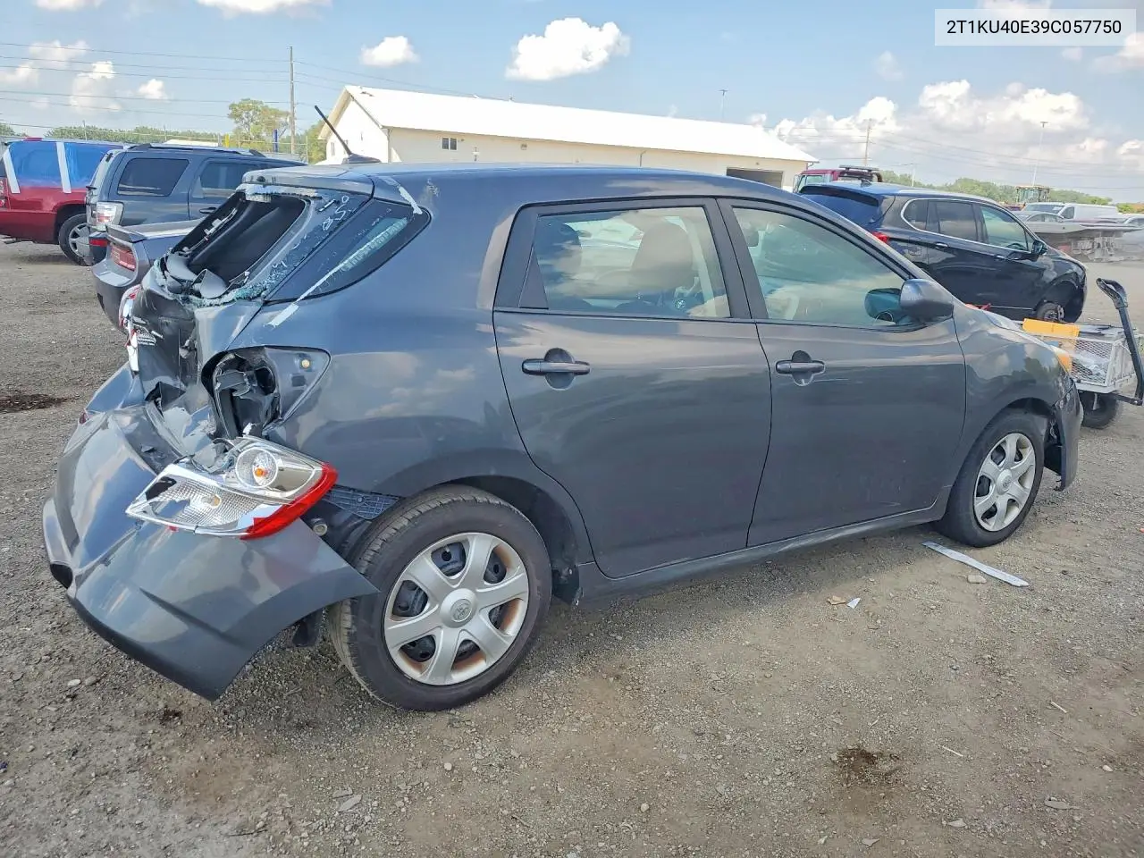 2009 Toyota Matrix Base VIN: 2T1KU40E39C057750 Lot: 59823756