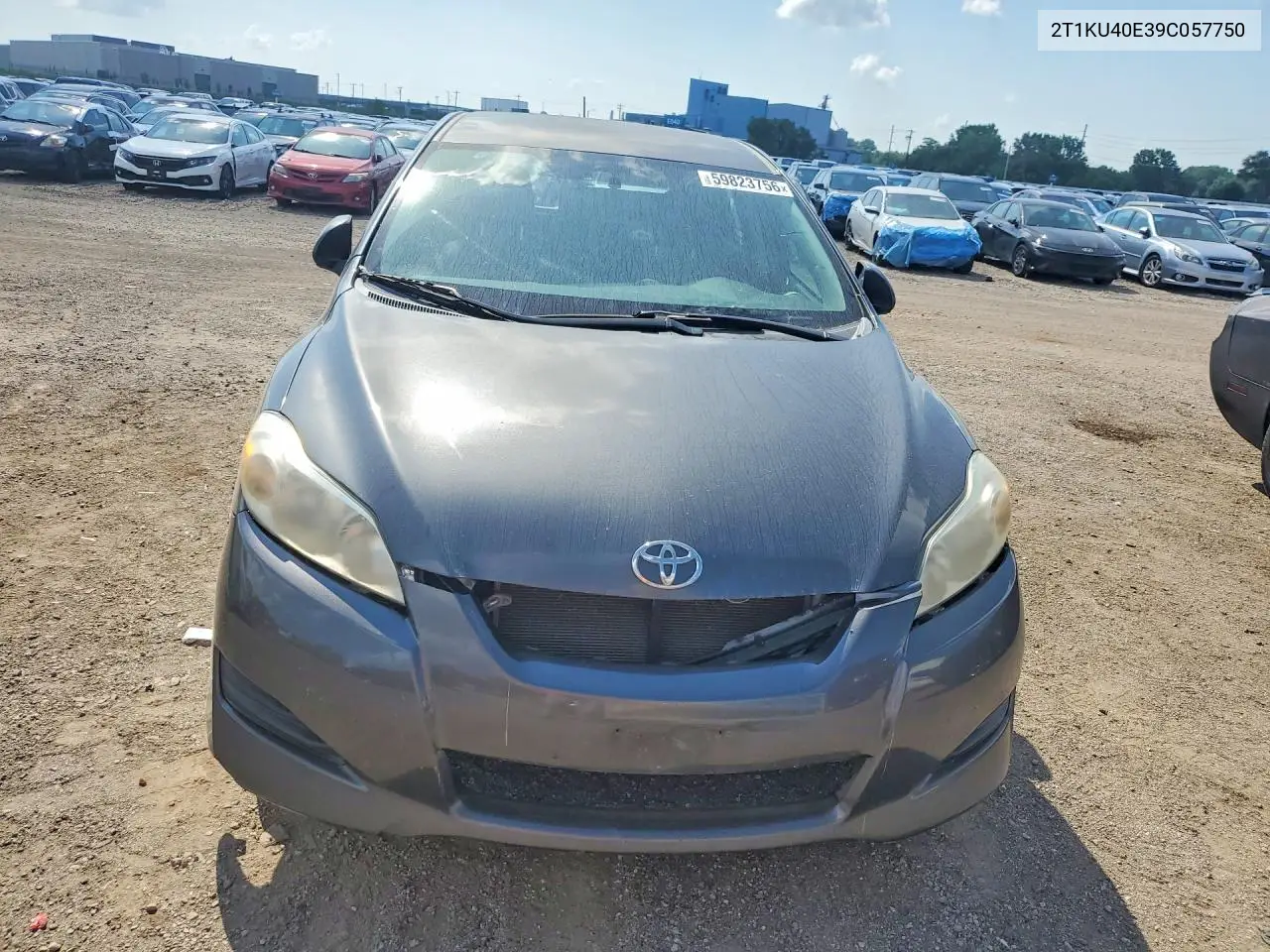 2009 Toyota Matrix Base VIN: 2T1KU40E39C057750 Lot: 59823756