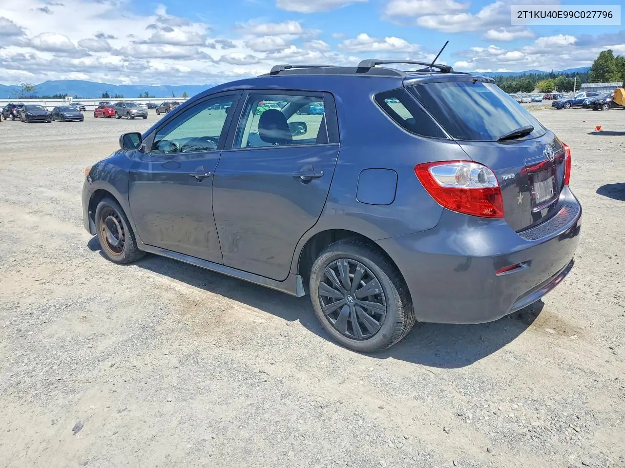 2009 Toyota Matrix Base VIN: 2T1KU40E99C027796 Lot: 60700776