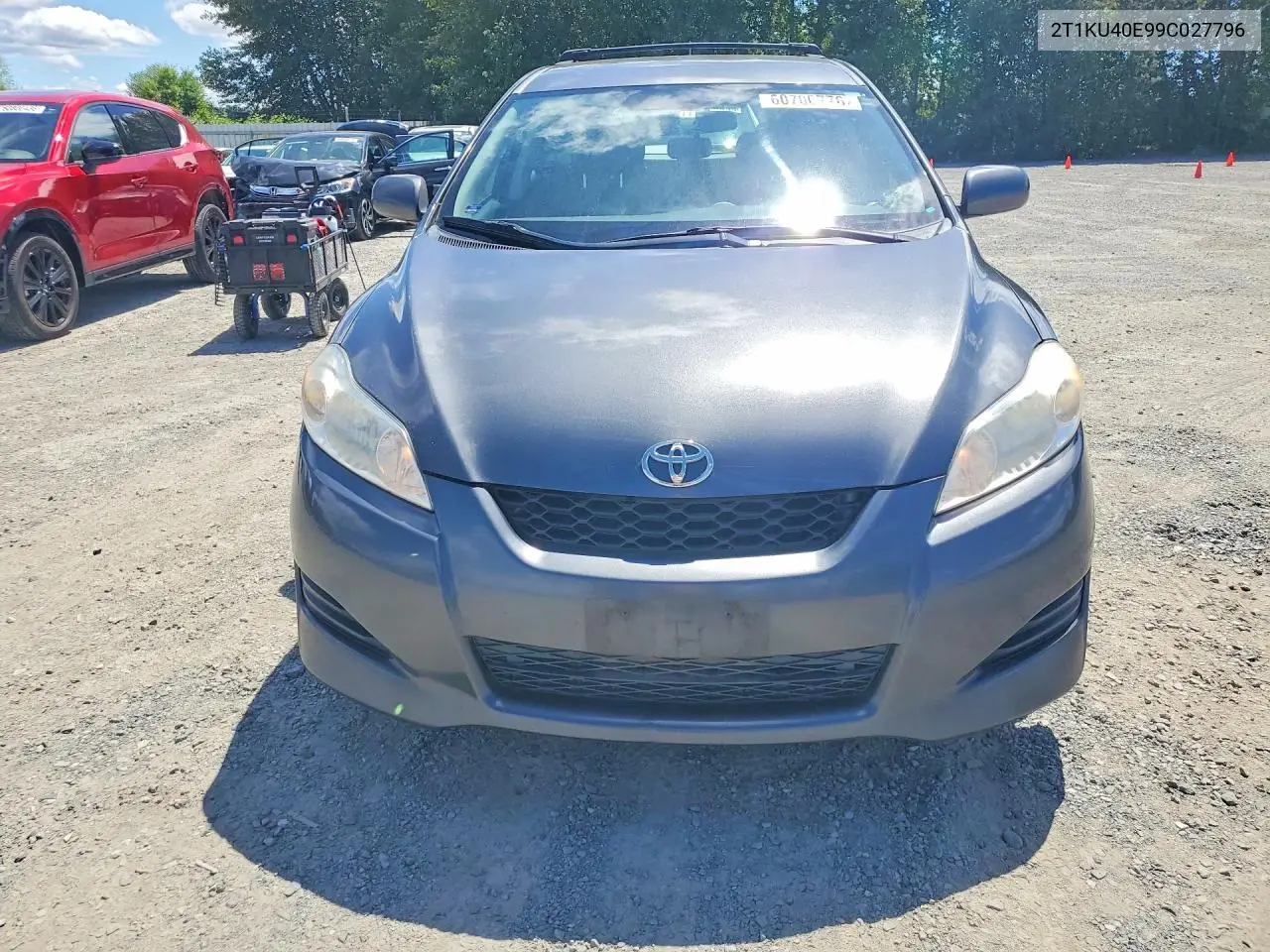 2009 Toyota Matrix Base VIN: 2T1KU40E99C027796 Lot: 60700776