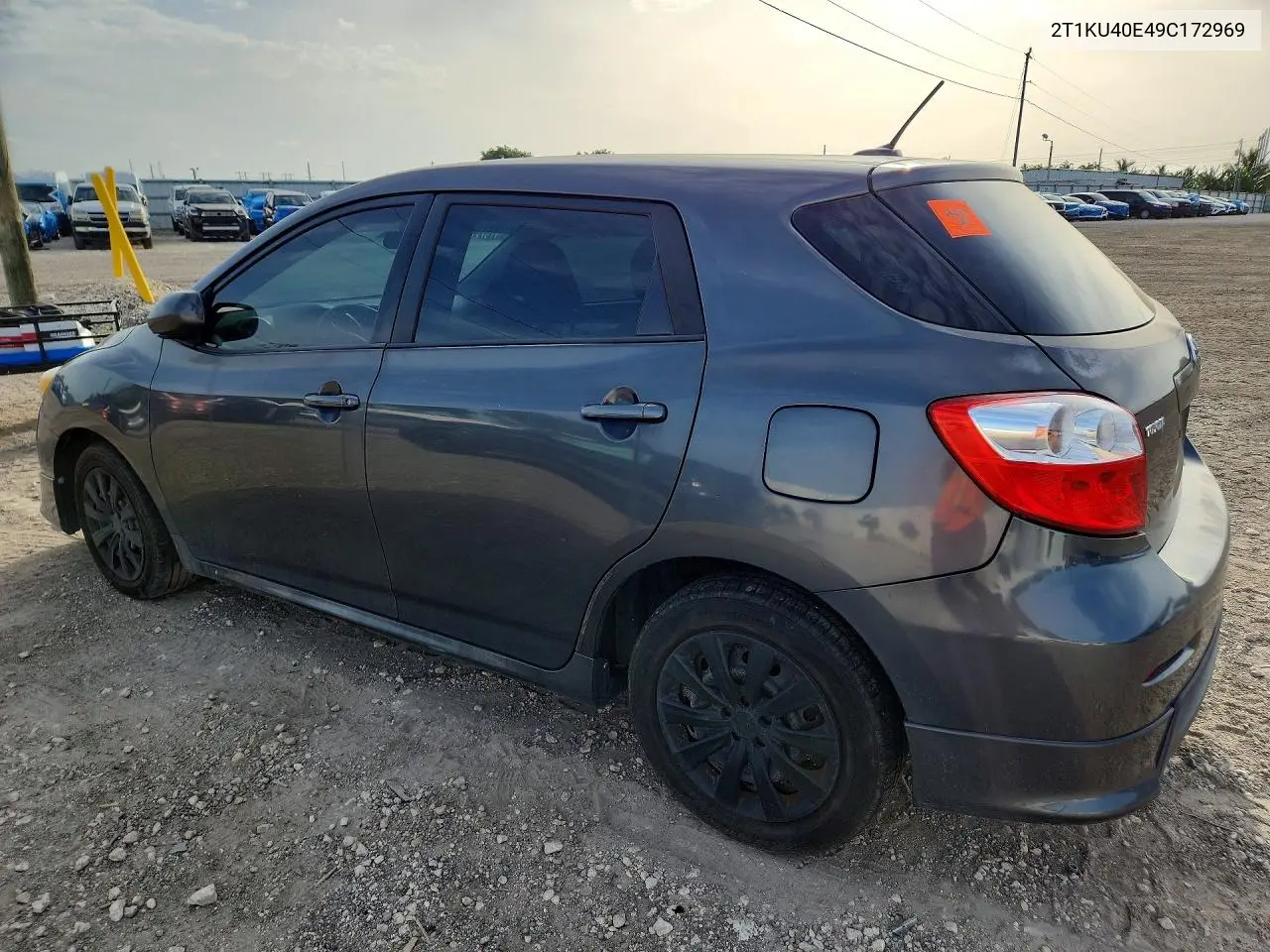 2009 Toyota Matrix Base VIN: 2T1KU40E49C172969 Lot: 60847816