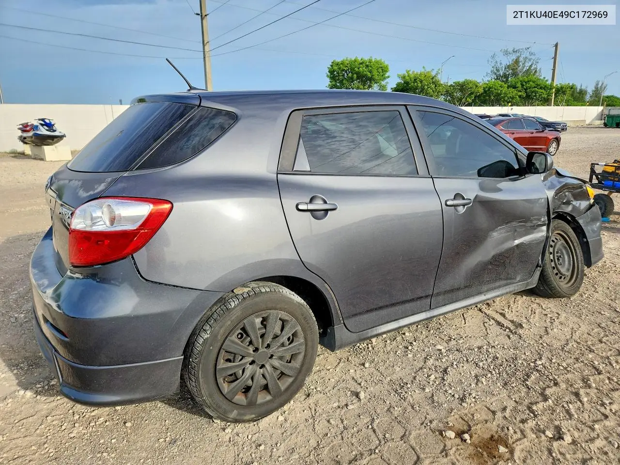 2009 Toyota Matrix Base VIN: 2T1KU40E49C172969 Lot: 60847816