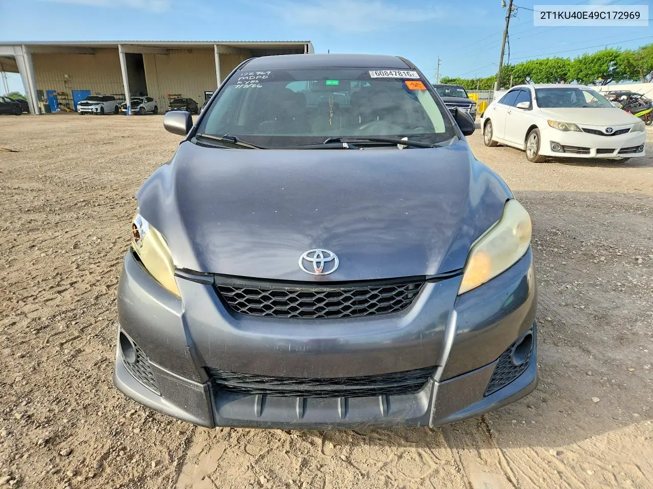 2009 Toyota Matrix Base VIN: 2T1KU40E49C172969 Lot: 60847816