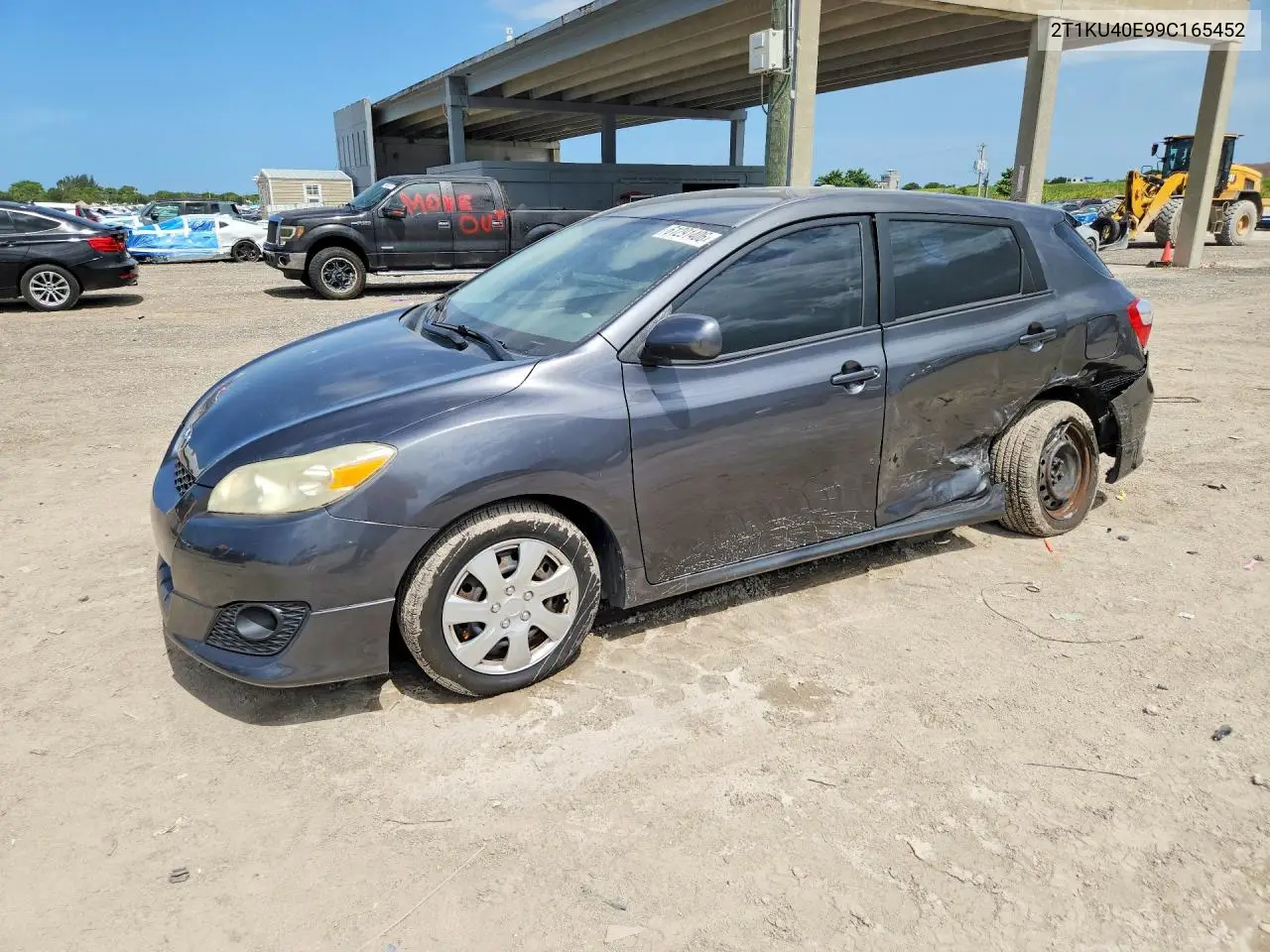 2009 Toyota Matrix Base VIN: 2T1KU40E99C165452 Lot: 61291406