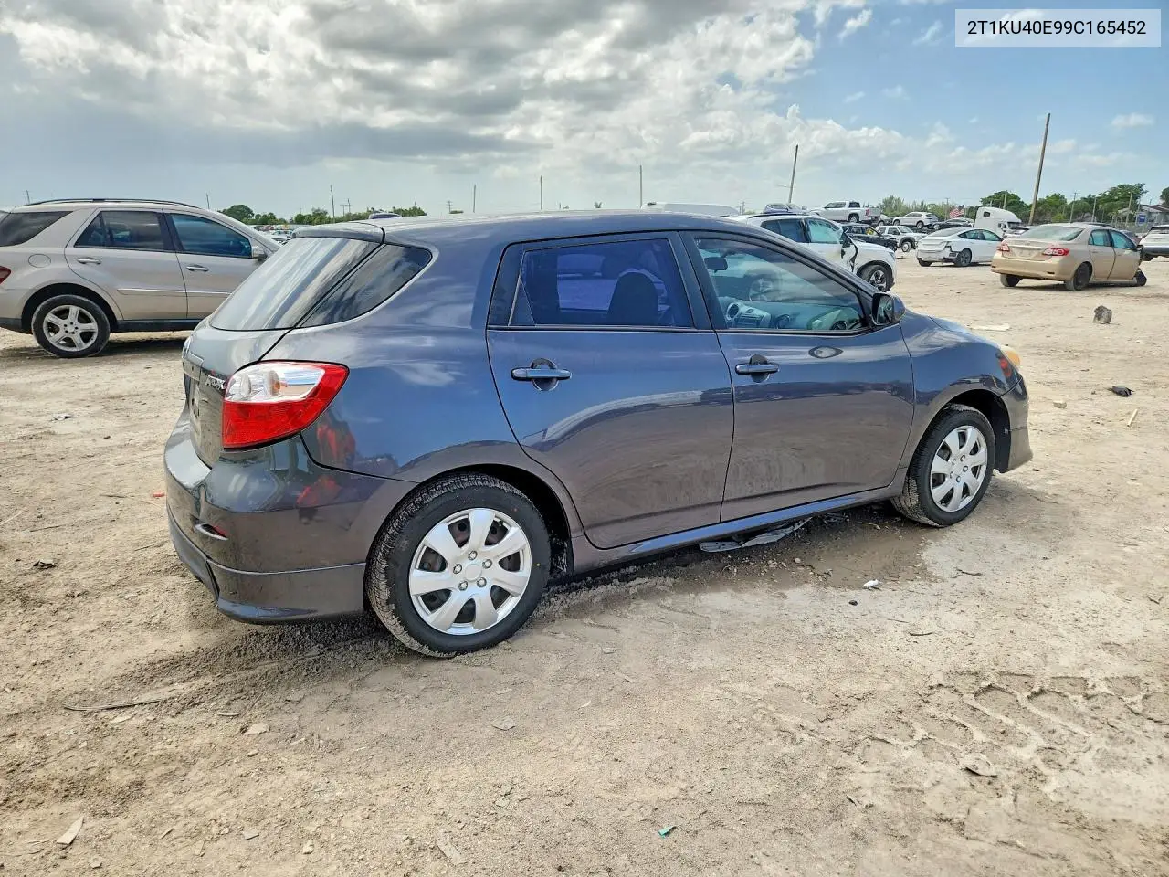 2009 Toyota Matrix Base VIN: 2T1KU40E99C165452 Lot: 61291406