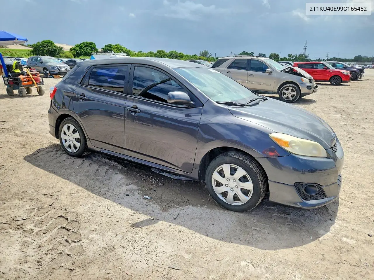 2009 Toyota Matrix Base VIN: 2T1KU40E99C165452 Lot: 61291406
