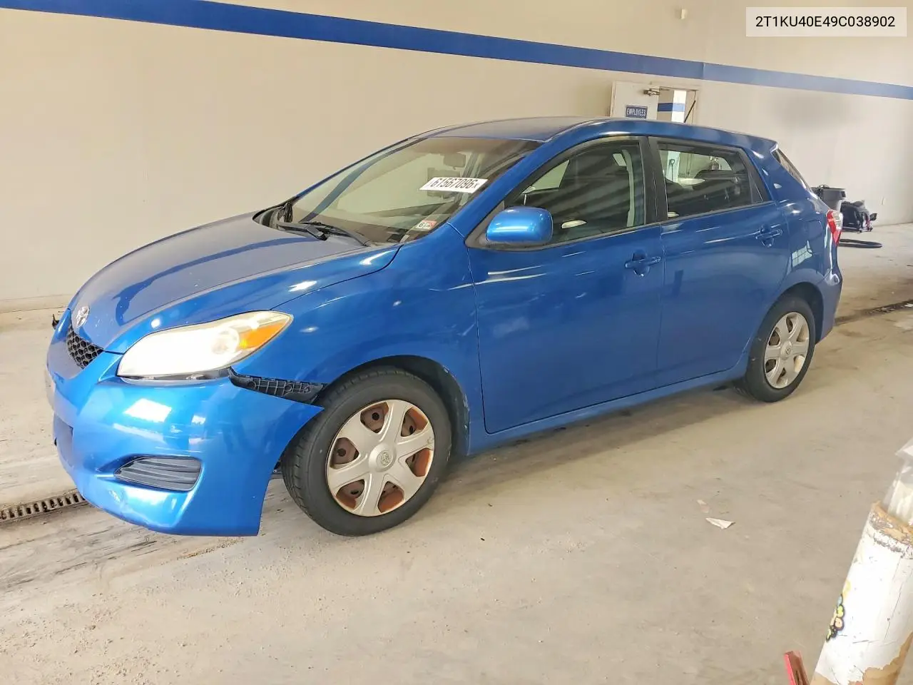 2009 Toyota Matrix Base VIN: 2T1KU40E49C038902 Lot: 61567096
