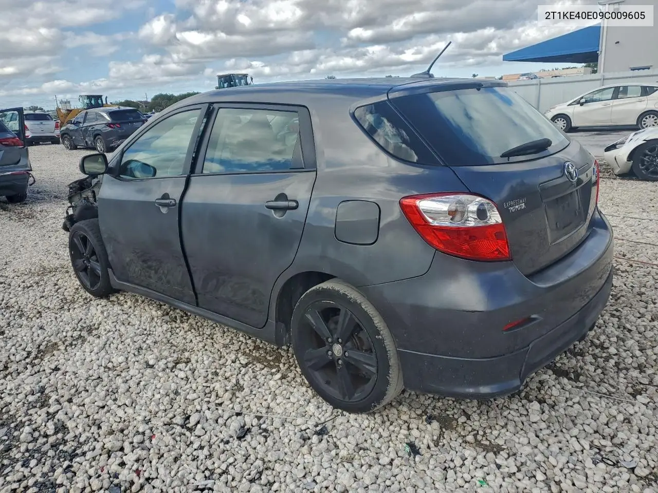 2T1KE40E09C009605 2009 Toyota Corolla Matrix S