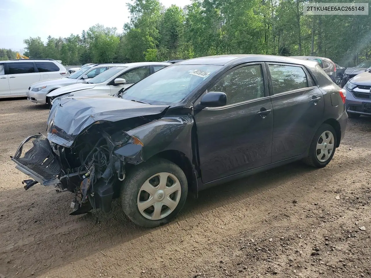 2010 Toyota Matrix Base VIN: 2T1KU4EE6AC265148 Lot: 49728726