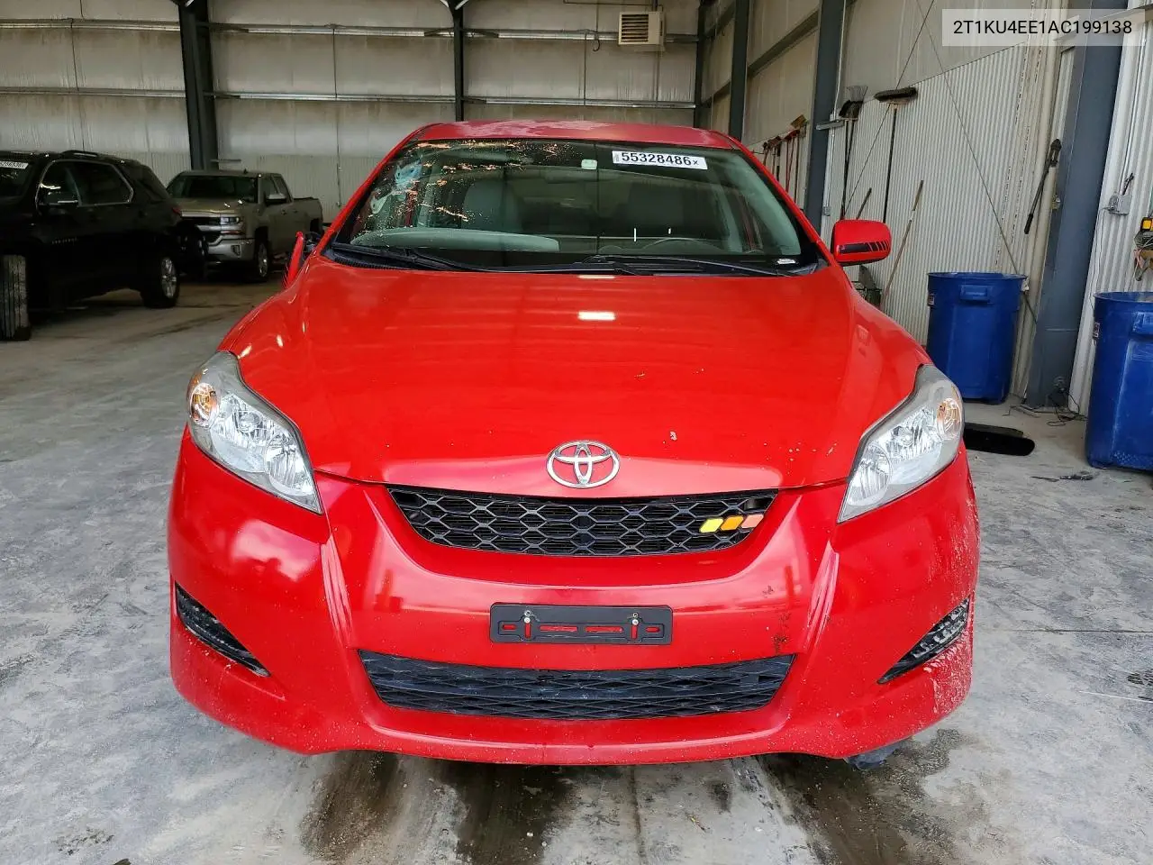 2010 Toyota Matrix Base VIN: 2T1KU4EE1AC199138 Lot: 55328486