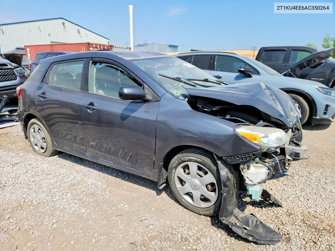 2010 Toyota Matrix Base VIN: 2T1KU4EE6AC350264 Lot: 55807066