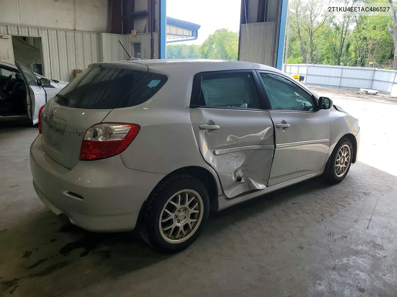 2010 Toyota Matrix Base VIN: 2T1KU4EE1AC486527 Lot: 56457056
