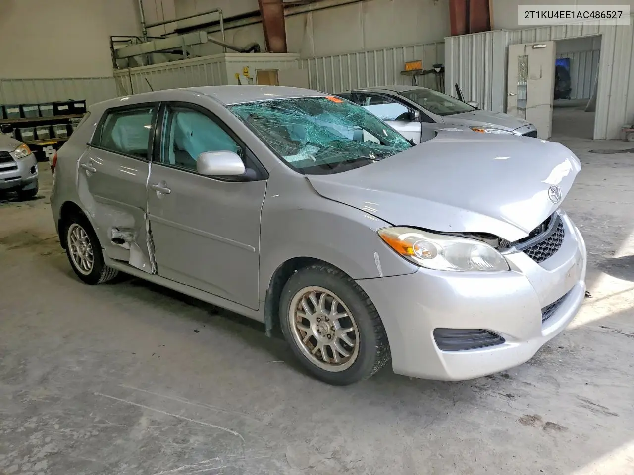 2010 Toyota Matrix Base VIN: 2T1KU4EE1AC486527 Lot: 56457056