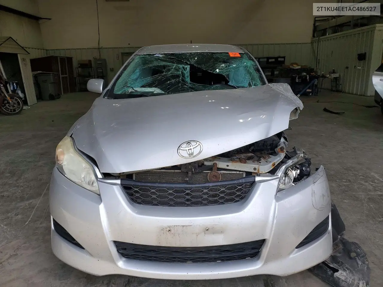 2010 Toyota Matrix Base VIN: 2T1KU4EE1AC486527 Lot: 56457056