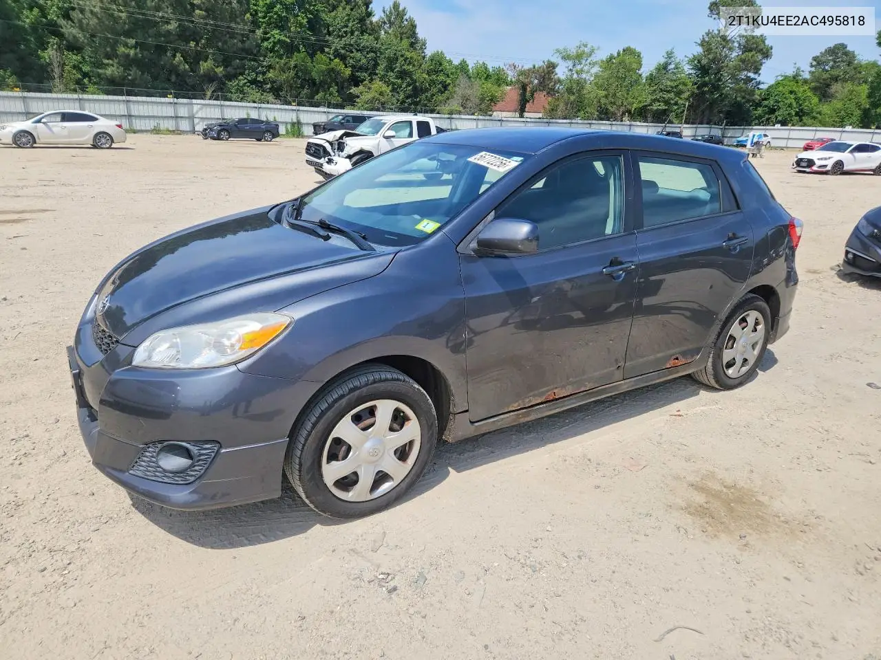 2010 Toyota Matrix Base VIN: 2T1KU4EE2AC495818 Lot: 56772256