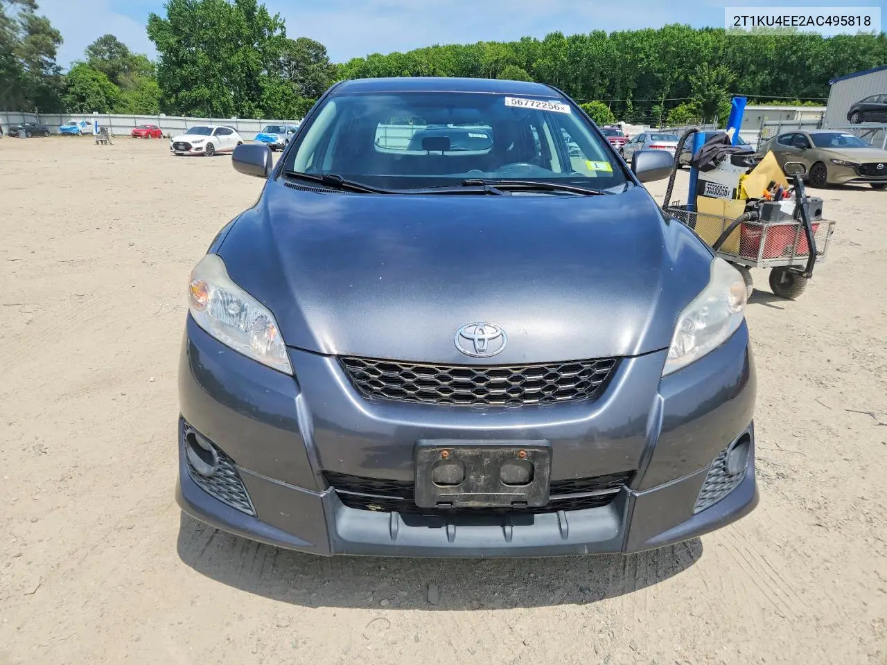 2010 Toyota Matrix Base VIN: 2T1KU4EE2AC495818 Lot: 56772256