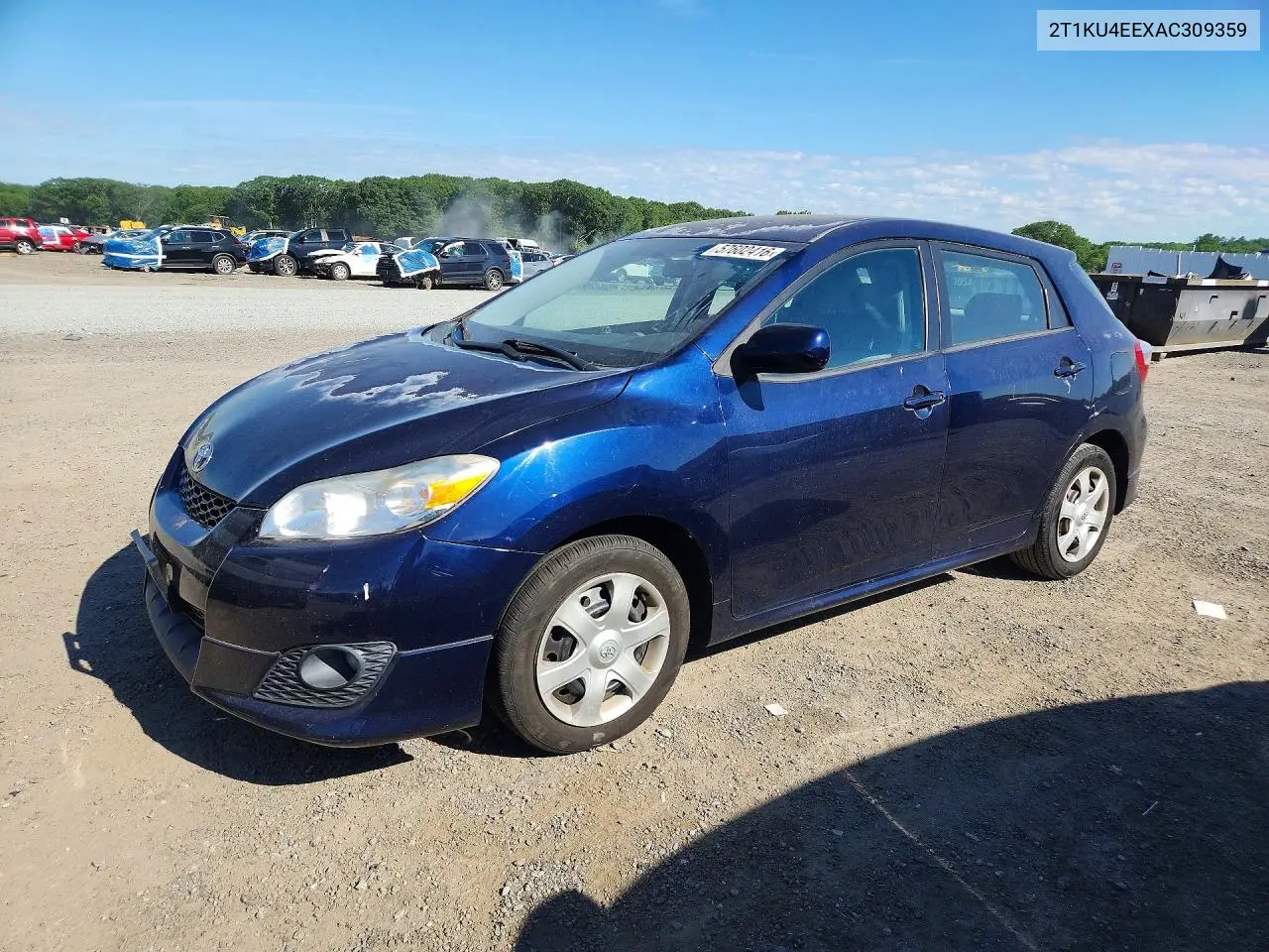 2010 Toyota Matrix Base VIN: 2T1KU4EEXAC309359 Lot: 57602416