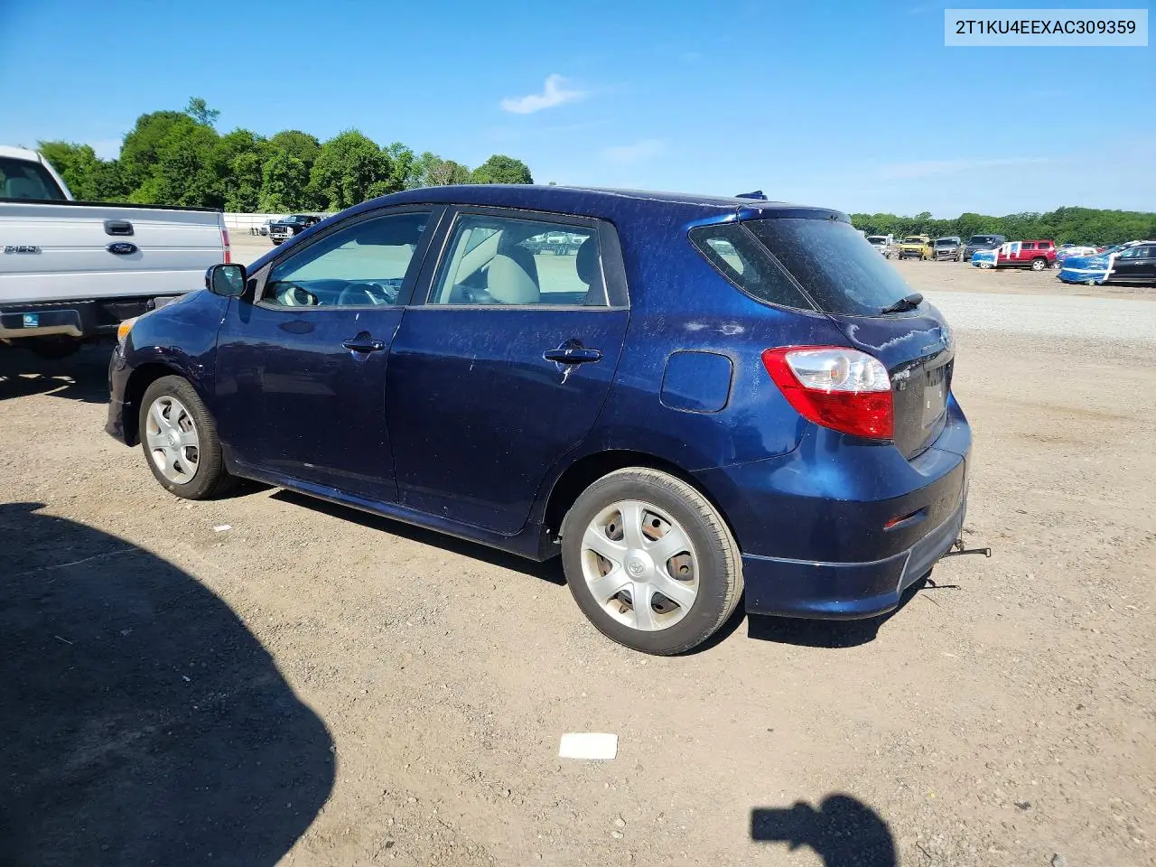2010 Toyota Matrix Base VIN: 2T1KU4EEXAC309359 Lot: 57602416