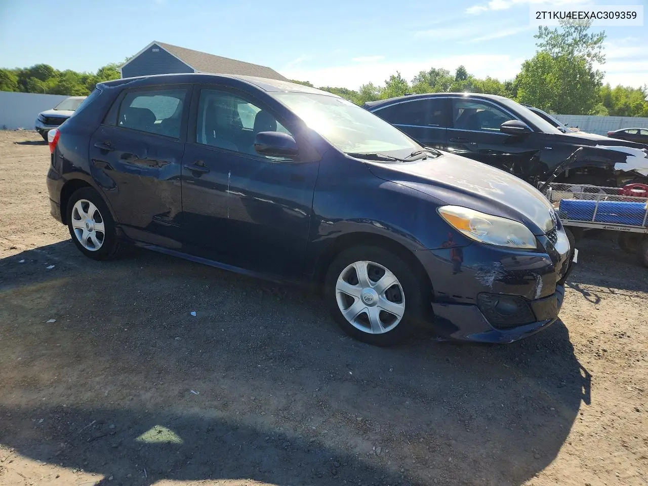 2010 Toyota Matrix Base VIN: 2T1KU4EEXAC309359 Lot: 57602416