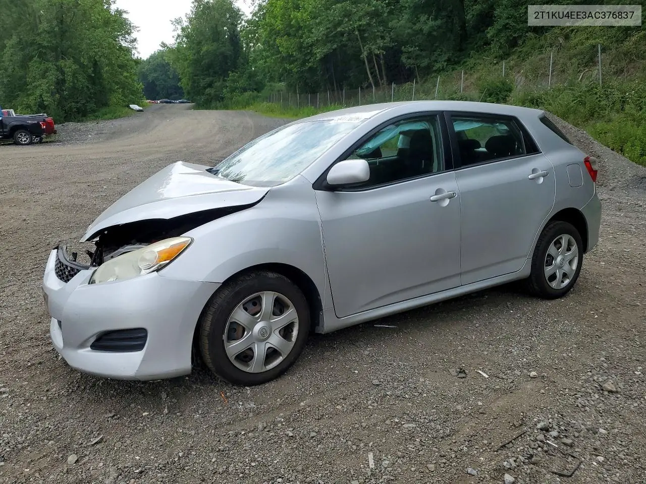 2010 Toyota Matrix Base VIN: 2T1KU4EE3AC376837 Lot: 59171026