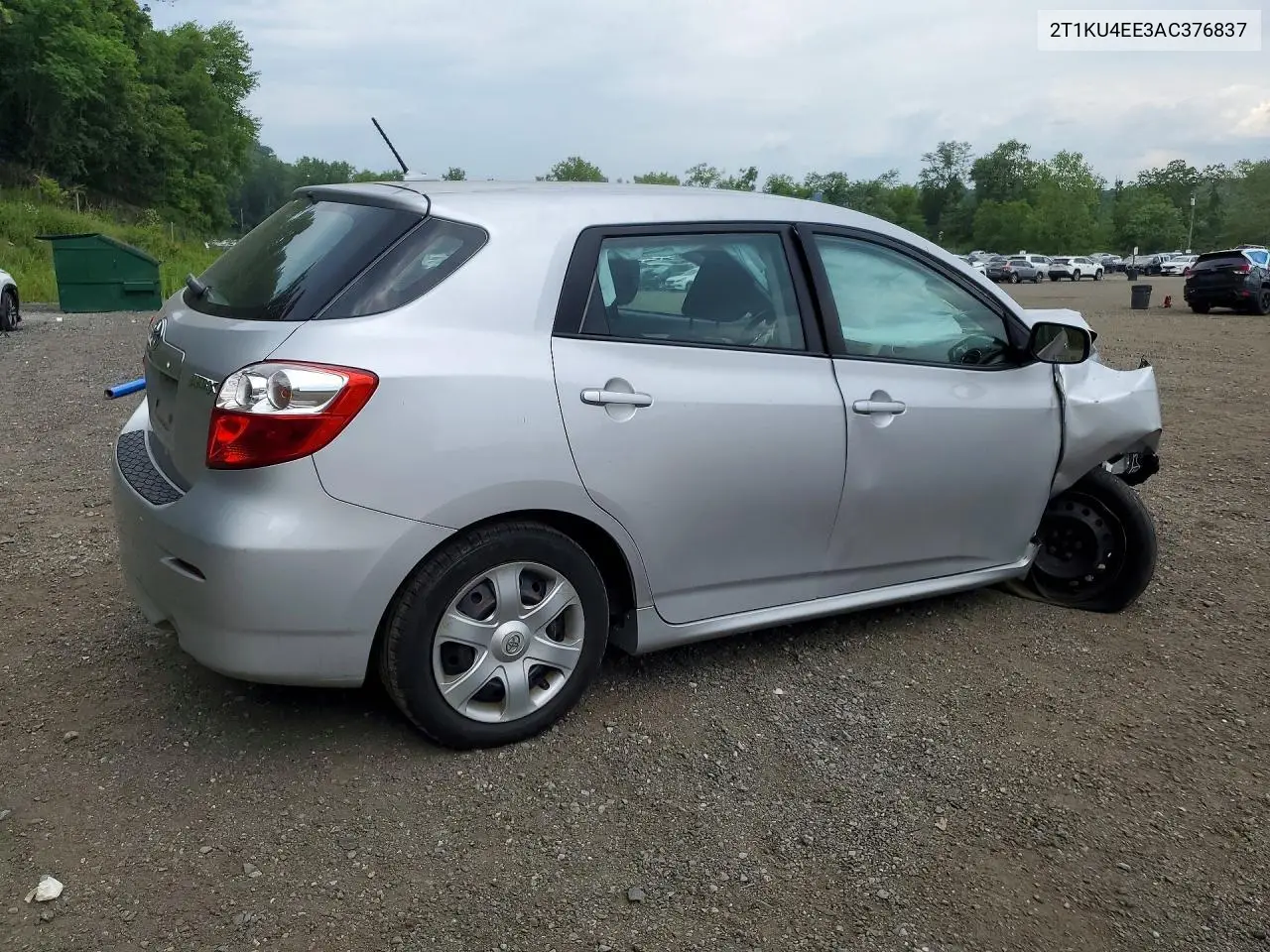 2010 Toyota Matrix Base VIN: 2T1KU4EE3AC376837 Lot: 59171026