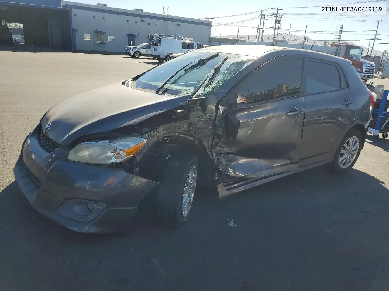2010 Toyota Matrix VIN: 2T1KU4EE3AC419119 Lot: 60220026