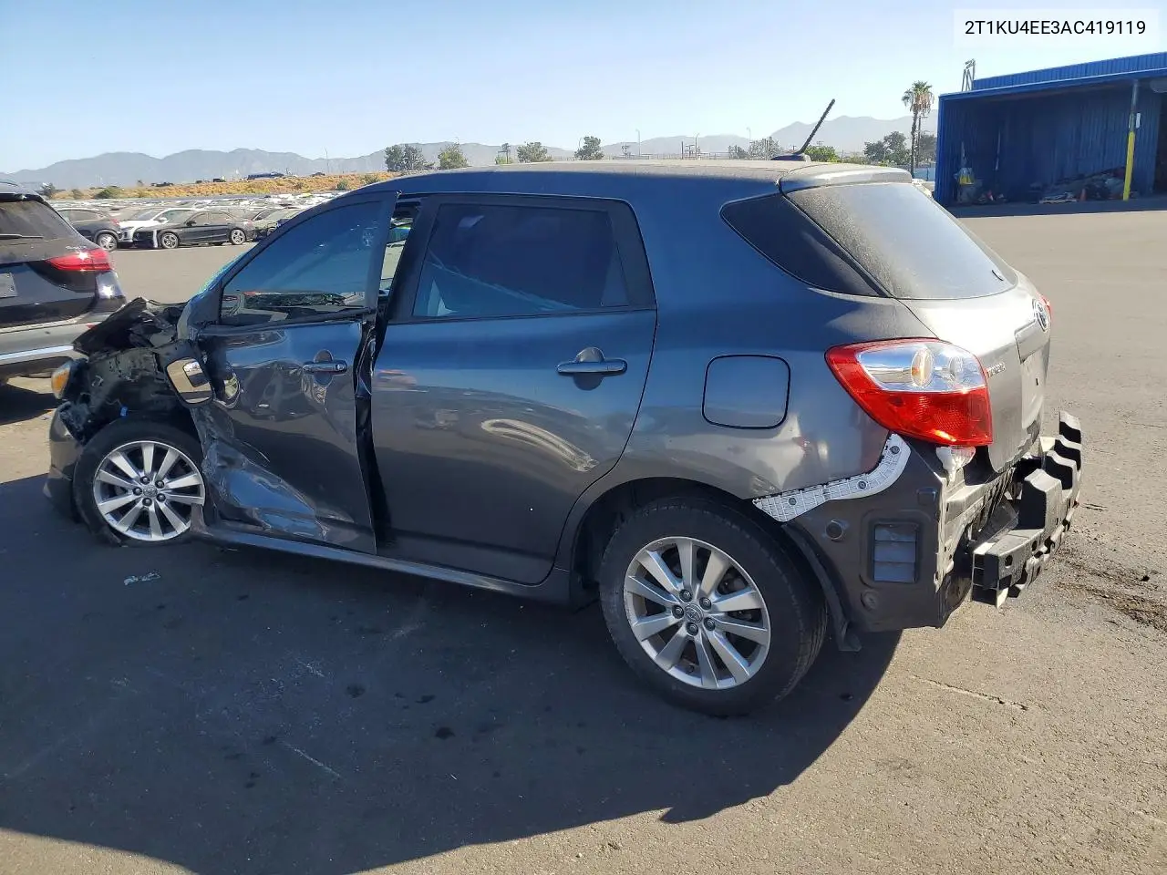 2010 Toyota Matrix VIN: 2T1KU4EE3AC419119 Lot: 60220026