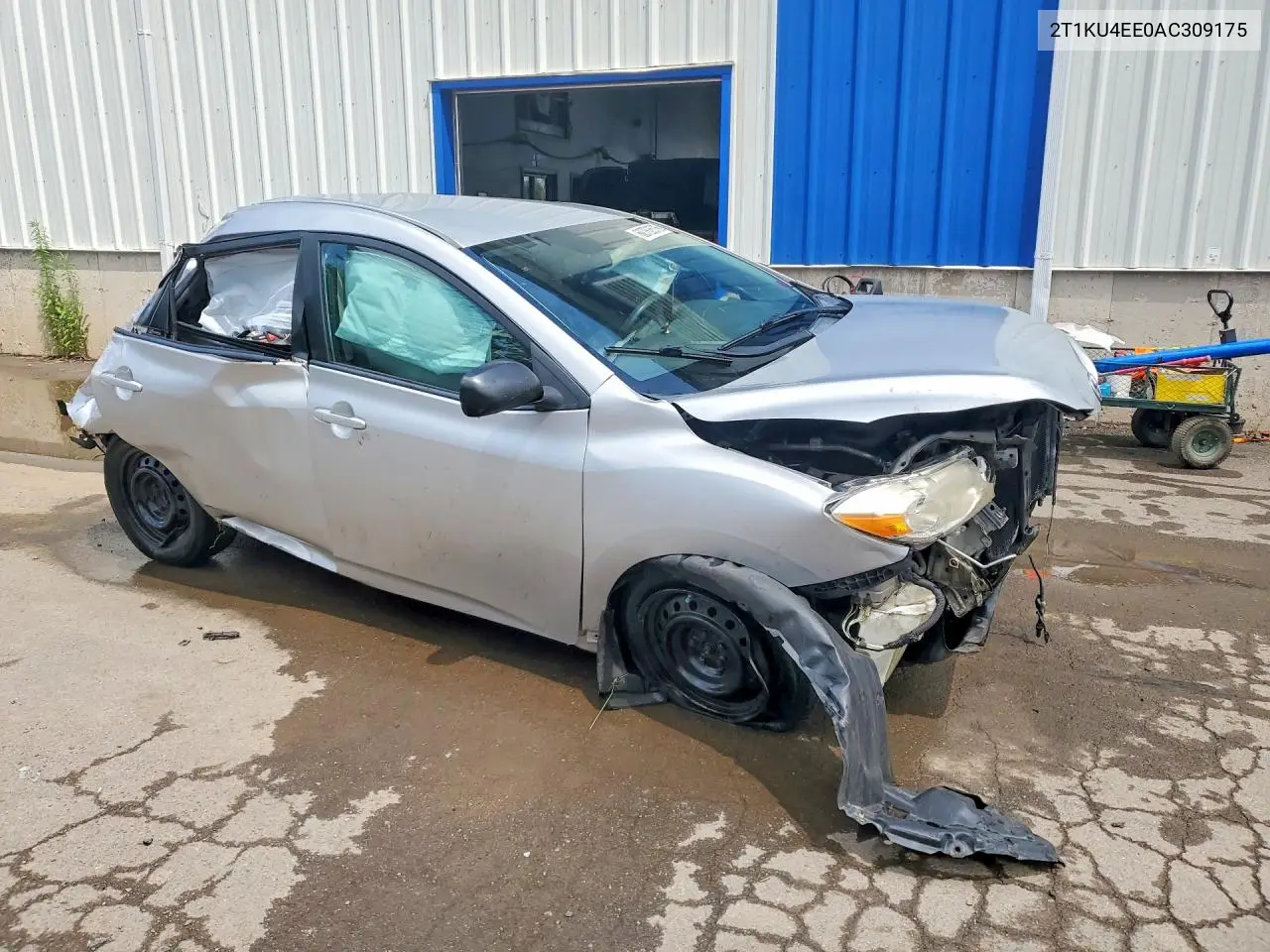2010 Toyota Matrix Base VIN: 2T1KU4EE0AC309175 Lot: 60763576